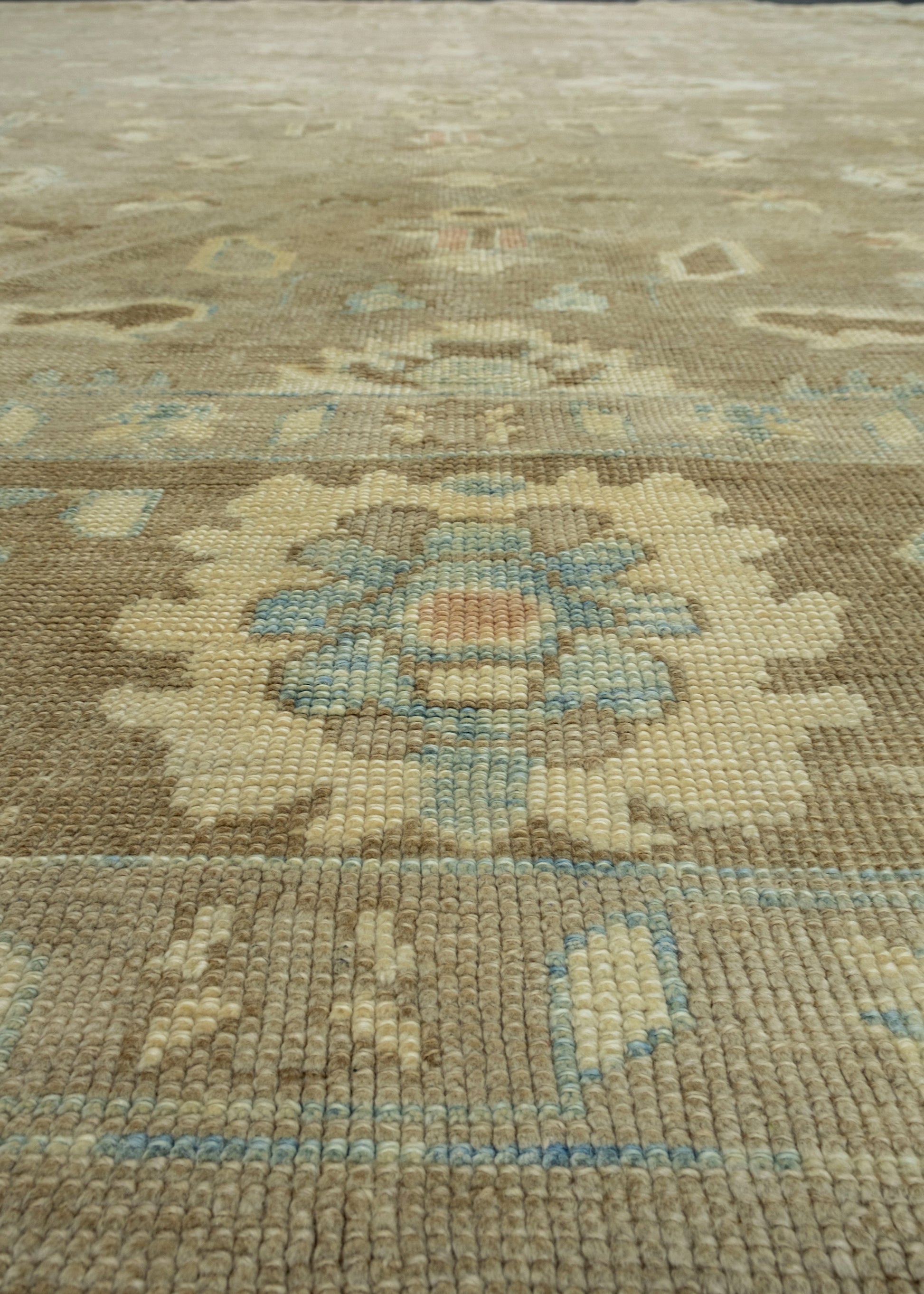 Turkish Oushak Rug 12'10" x 14'6" #18510