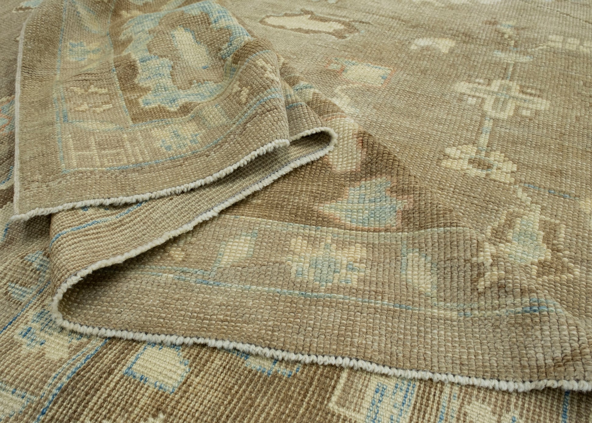 Turkish Oushak Rug 12'10" x 14'6" #18510