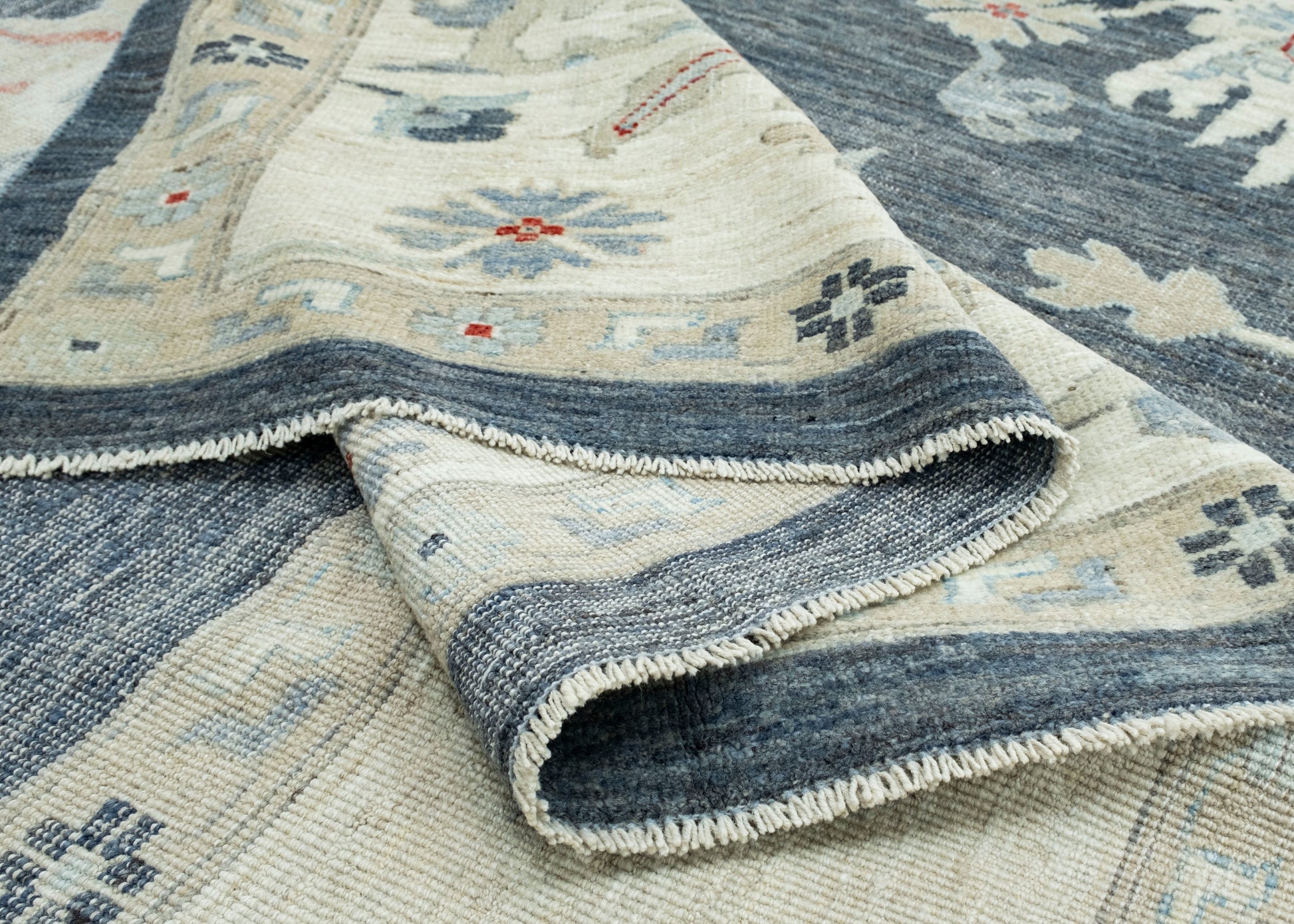 Oushak Rug 12'1" x 13'11" #17650