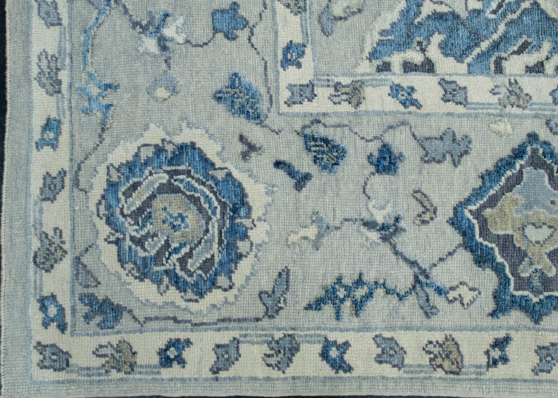 Turkish Oushak Rug 12'6" x 16'4" #18504