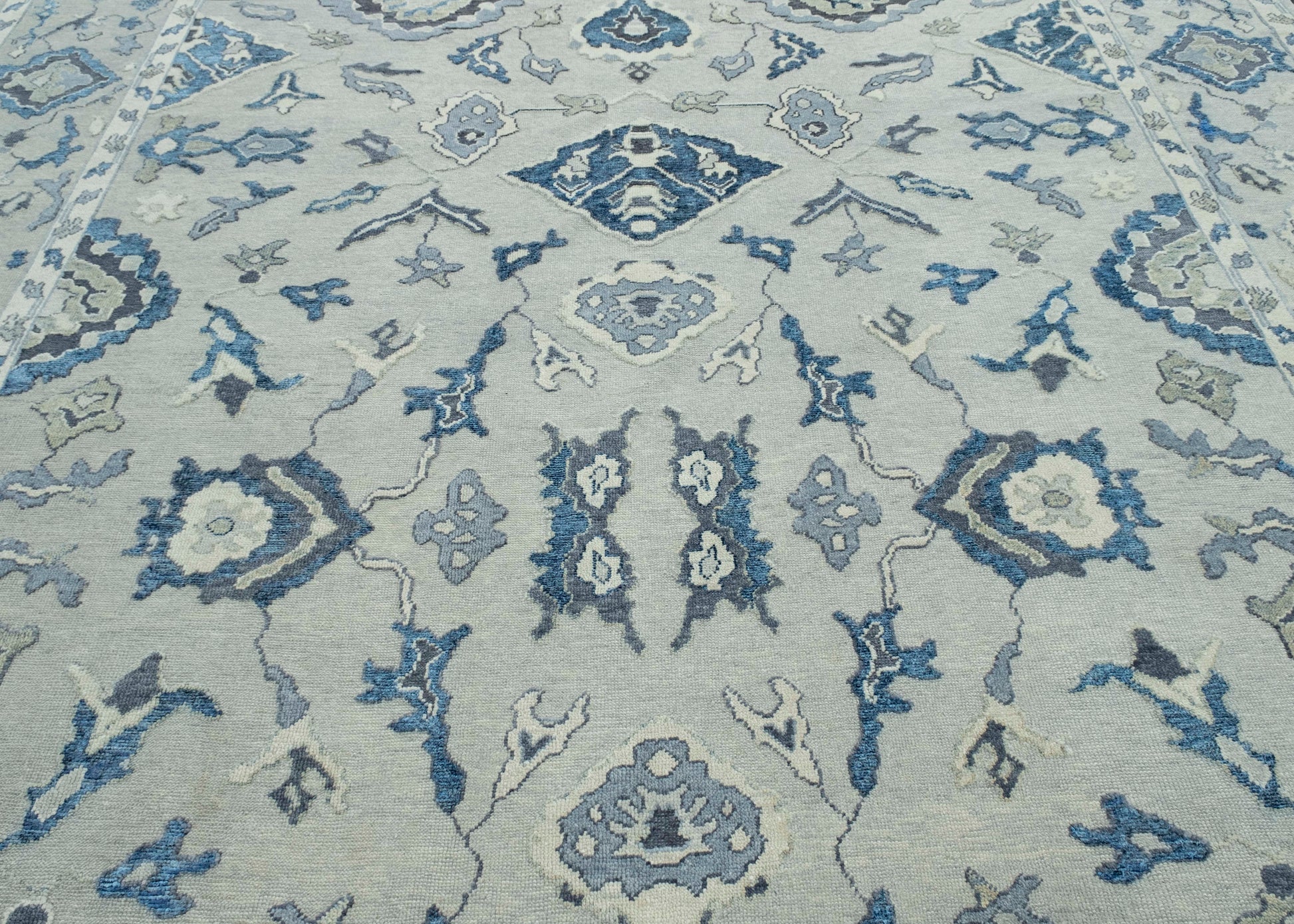 Turkish Oushak Rug 12'6" x 16'4" #18504
