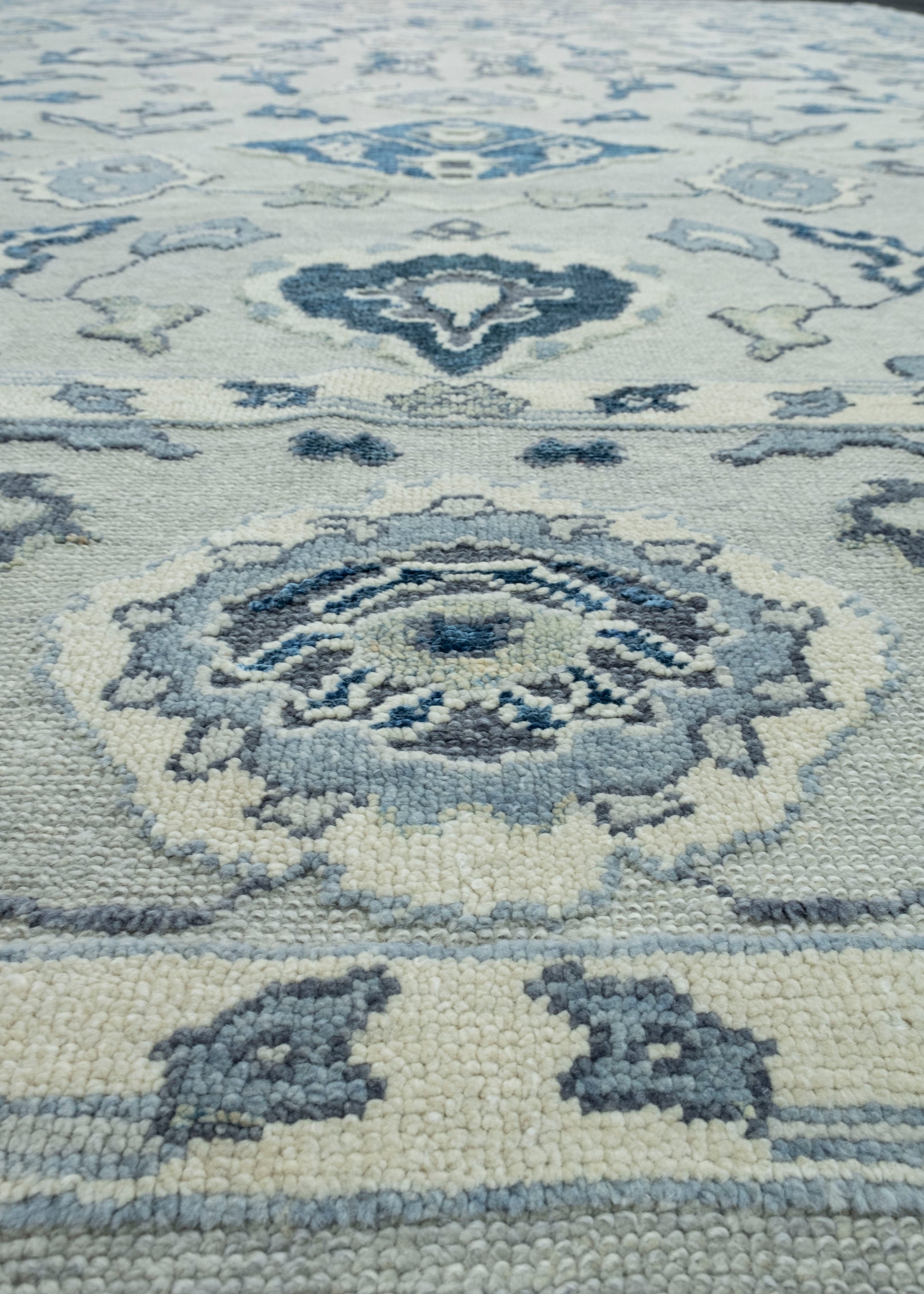 Turkish Oushak Rug 12'6" x 16'4" #18504