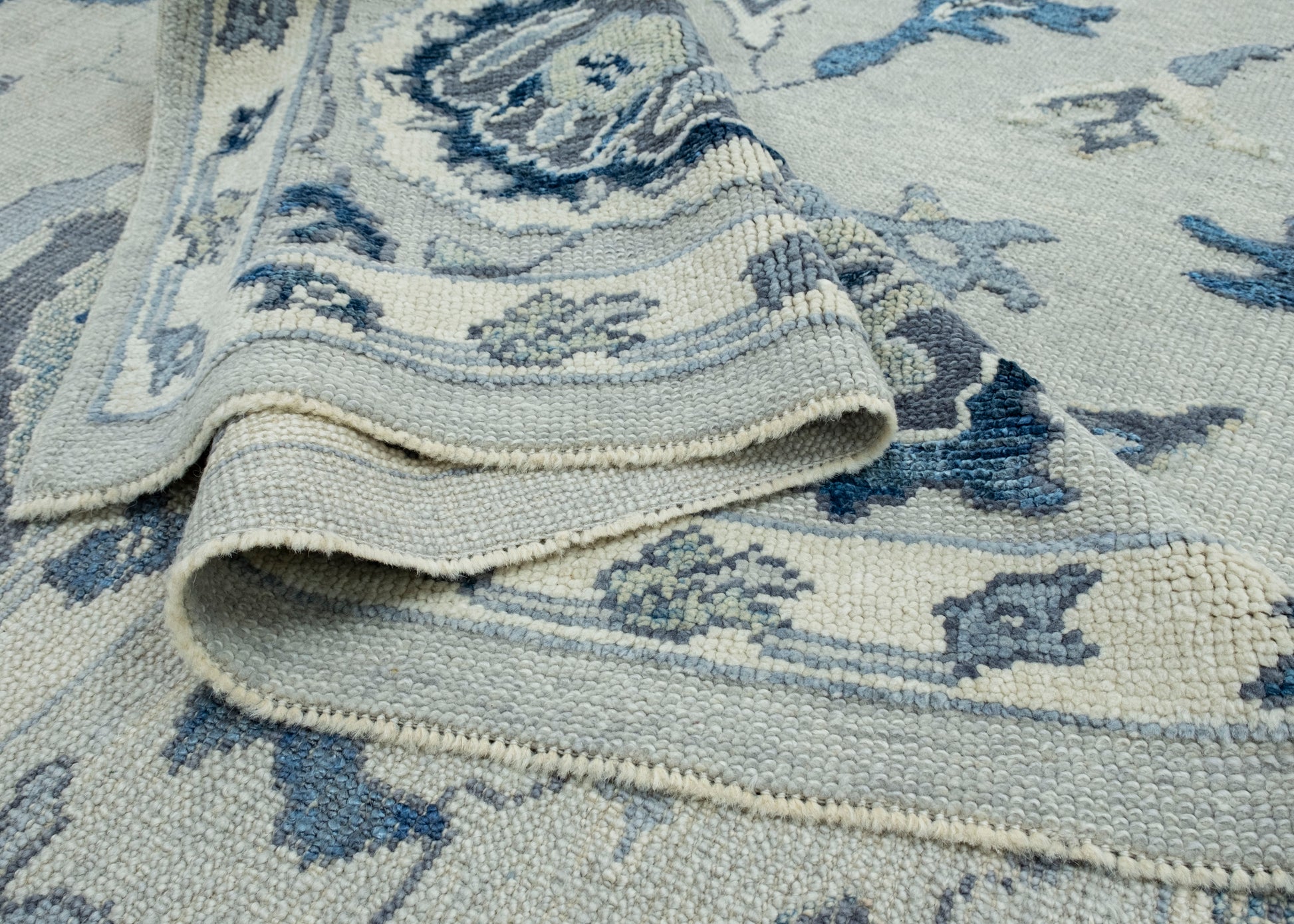 Turkish Oushak Rug 12'6" x 16'4" #18504