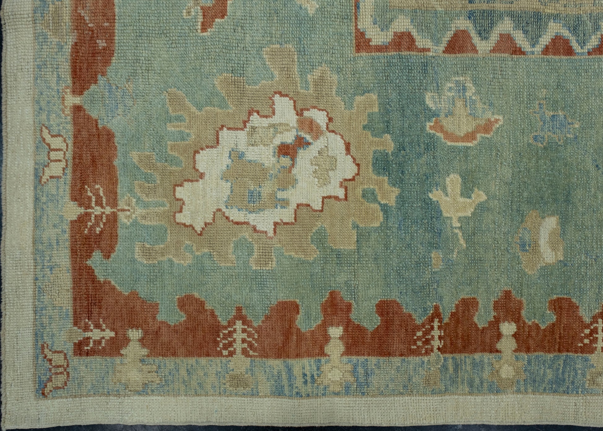 Turkish Oushak Rug 13'7" x 20'8" #18525