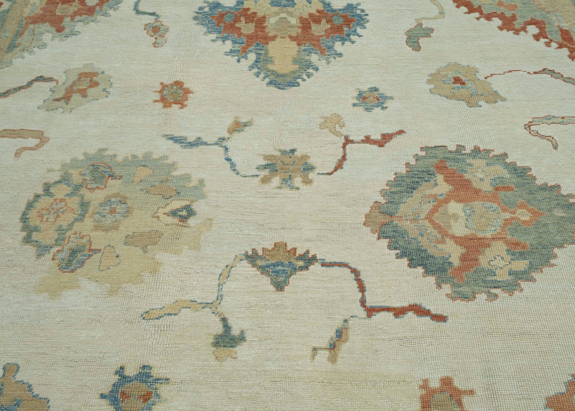 Turkish Oushak Rug 13'7" x 20'8" #18525