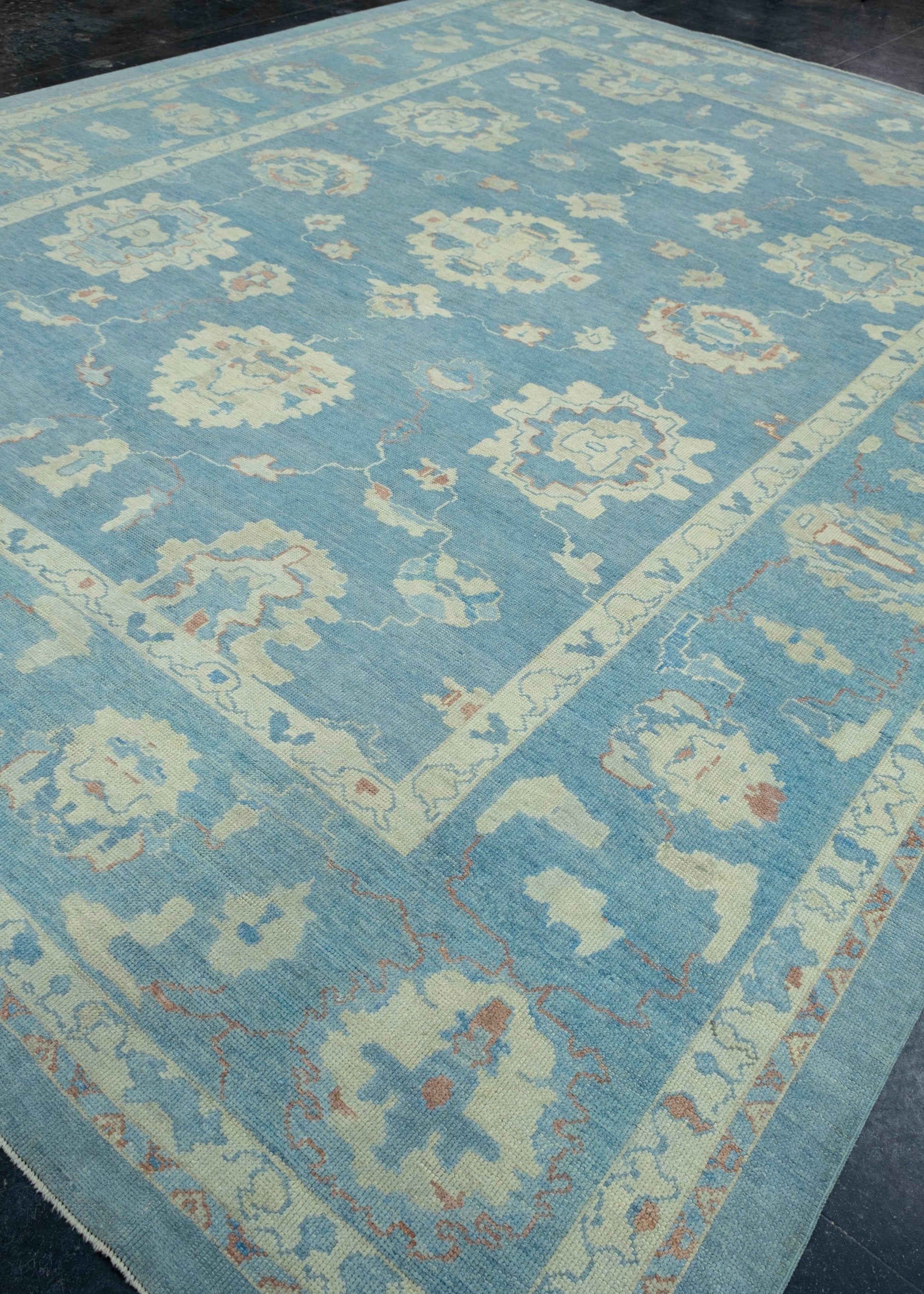 Turkish Oushak Rug 11'9" x 15'1" #18511