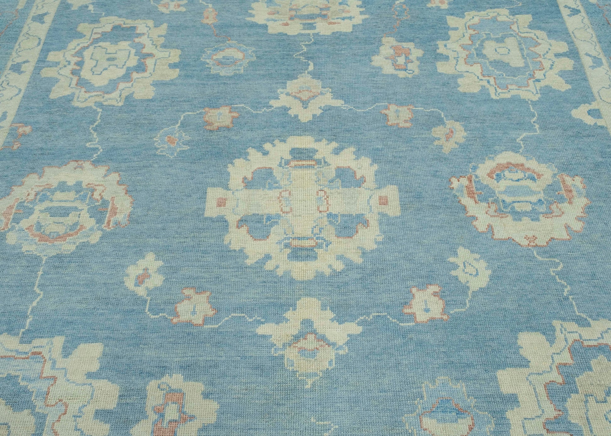 Turkish Oushak Rug 11'9" x 15'1" #18511