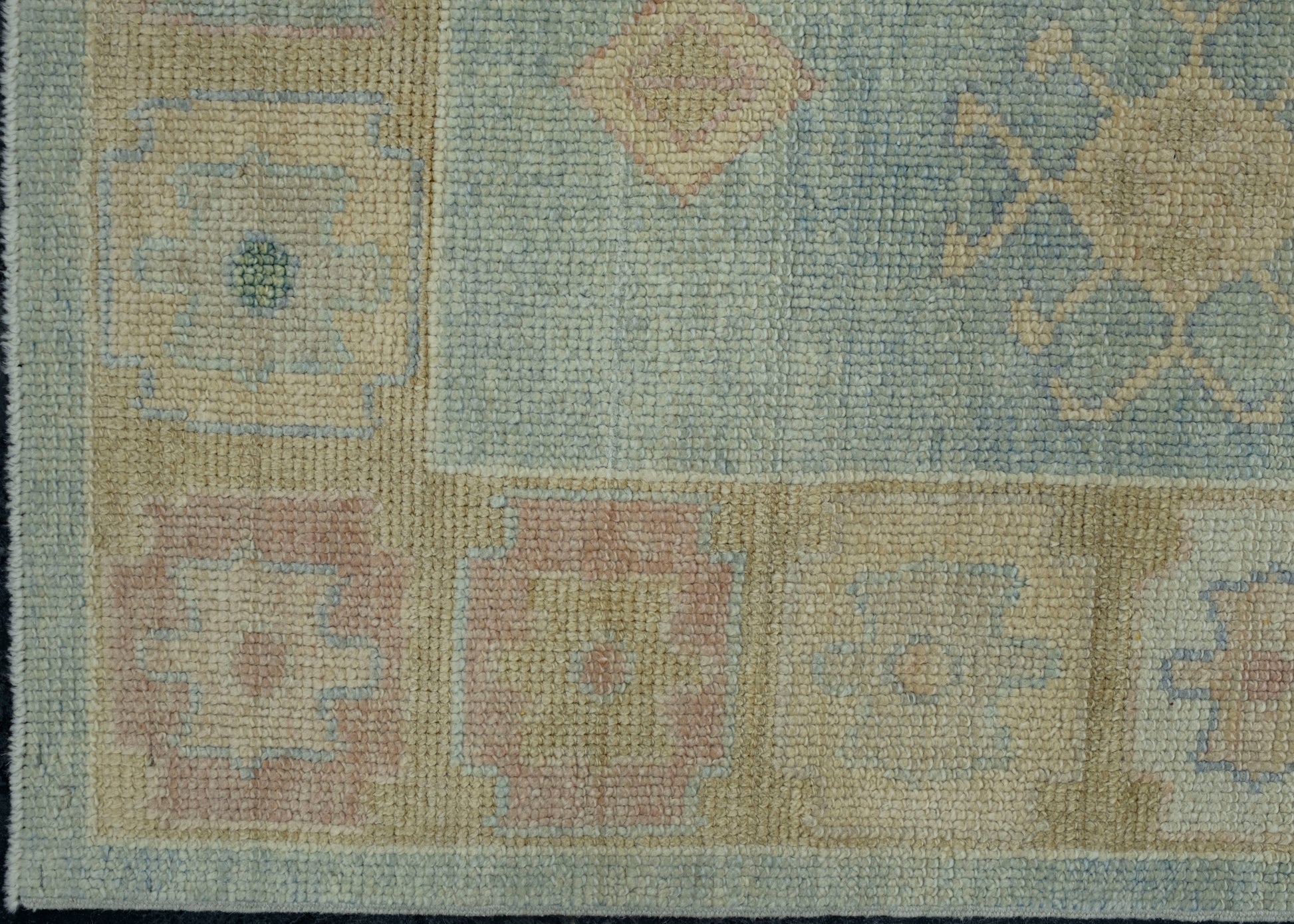Turkish Oushak Runner Rug 4'8" x 17'9" #18027