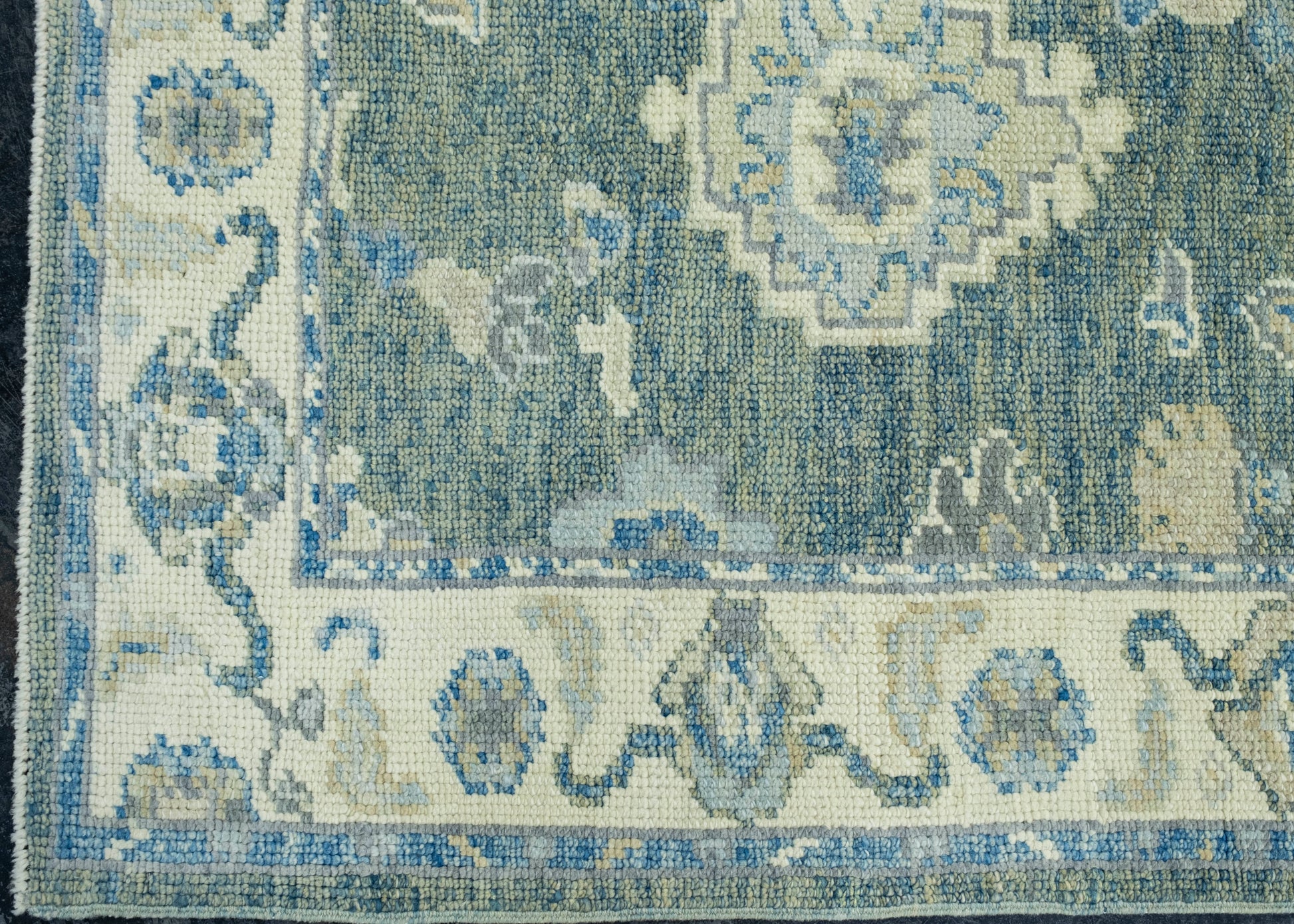 Turkish Oushak Runner Rug 2'11" x 18' #18006
