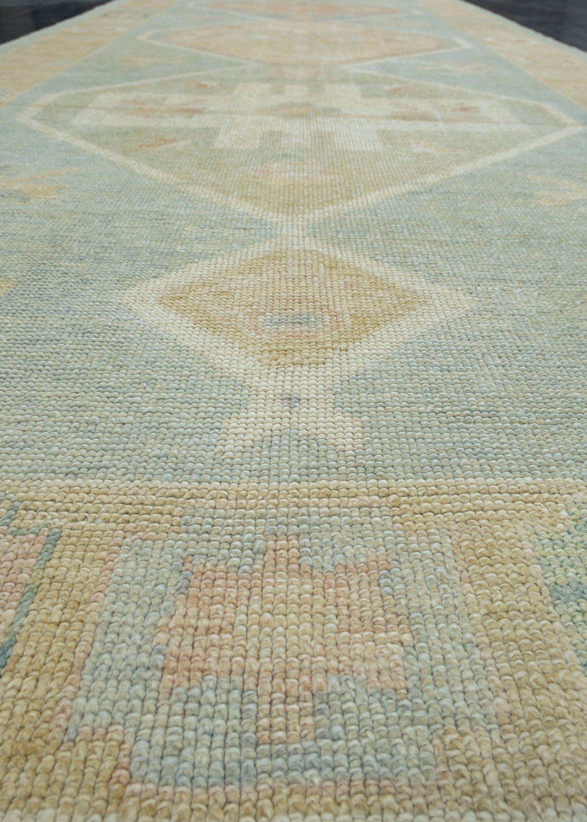 Turkish Oushak Runner Rug 5' x 15'7" #18055