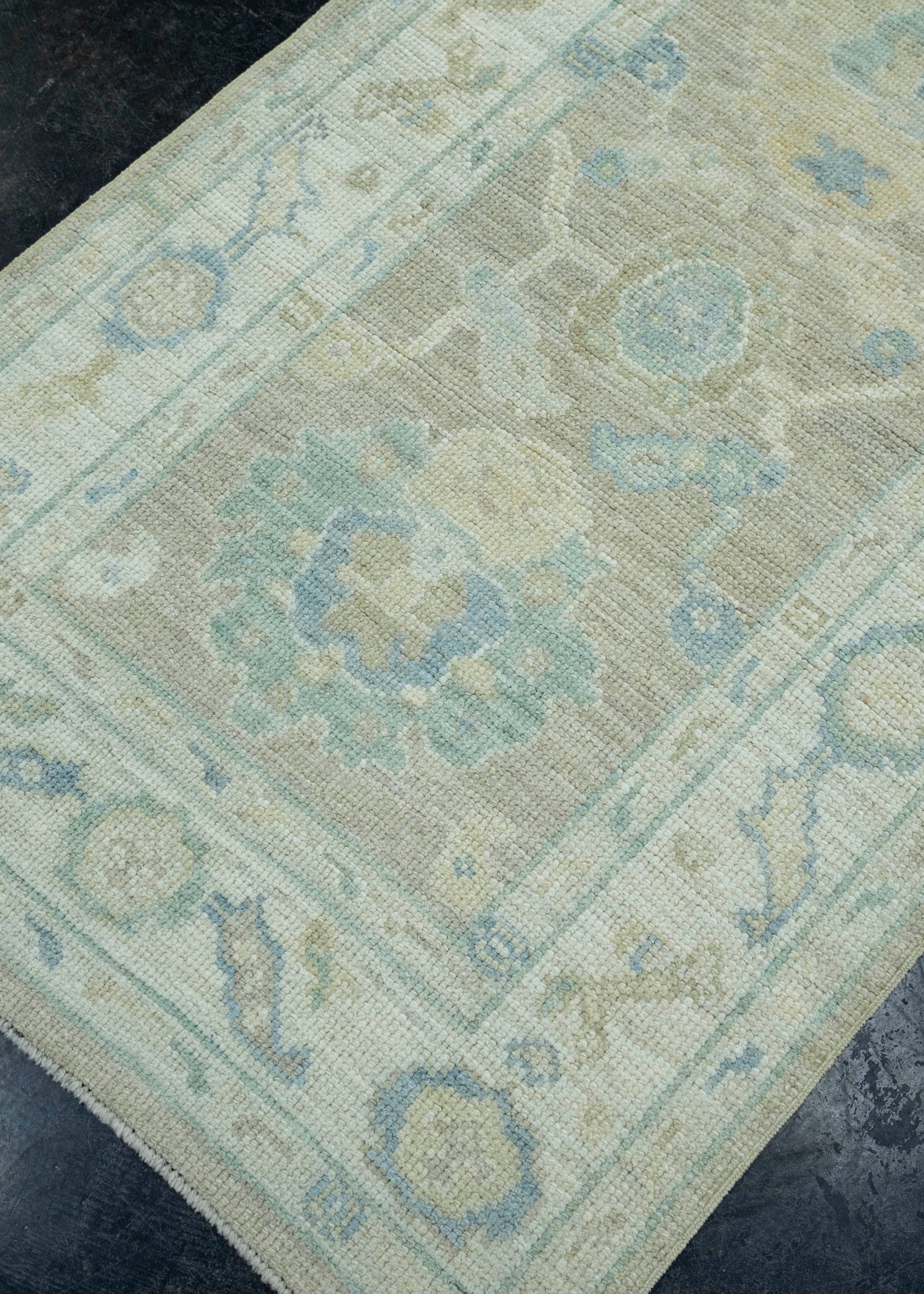 Turkish Oushak Runner Rug 2'10" x 16'6" #17559
