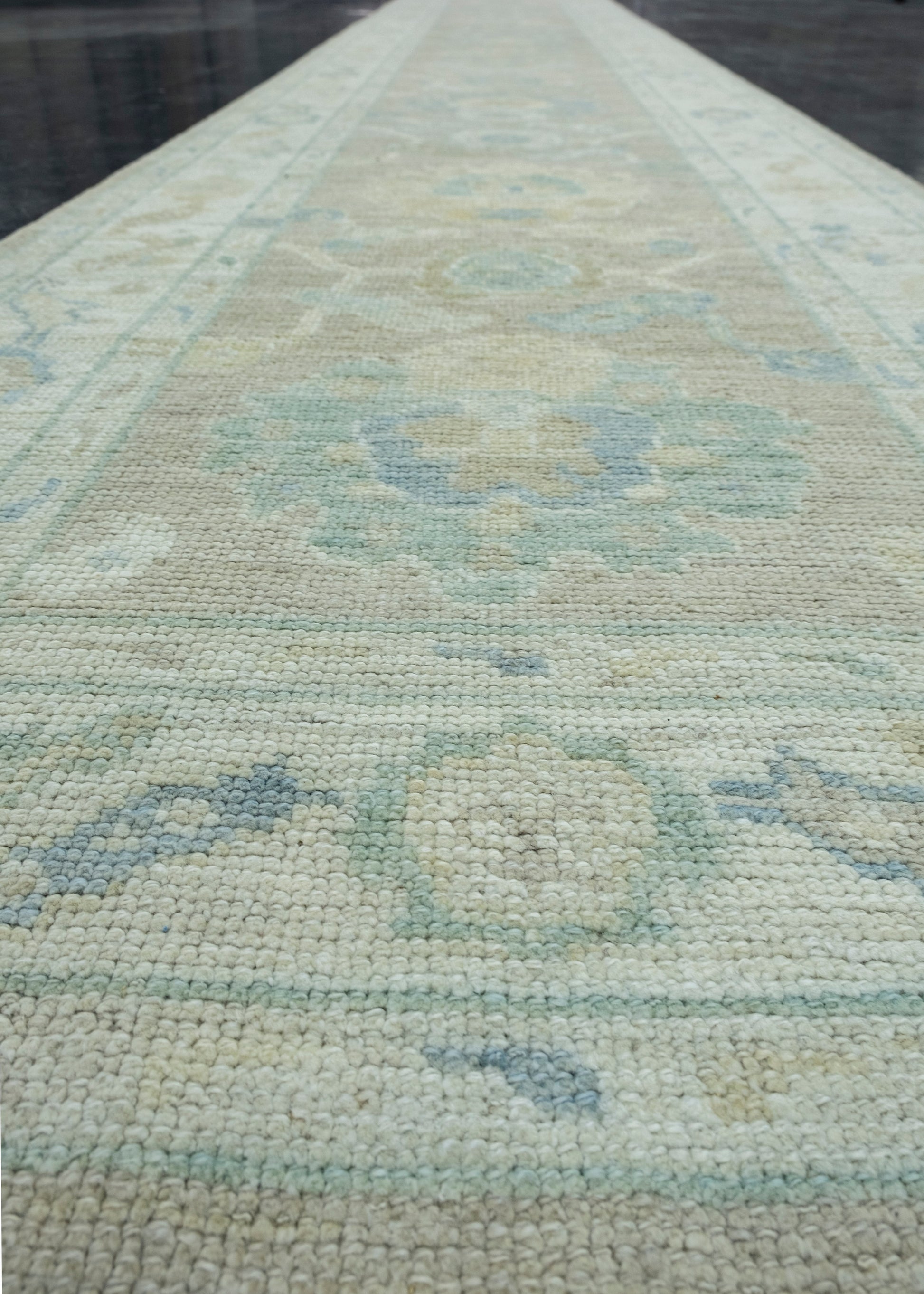 Turkish Oushak Runner Rug 2'10" x 16'6" #17559