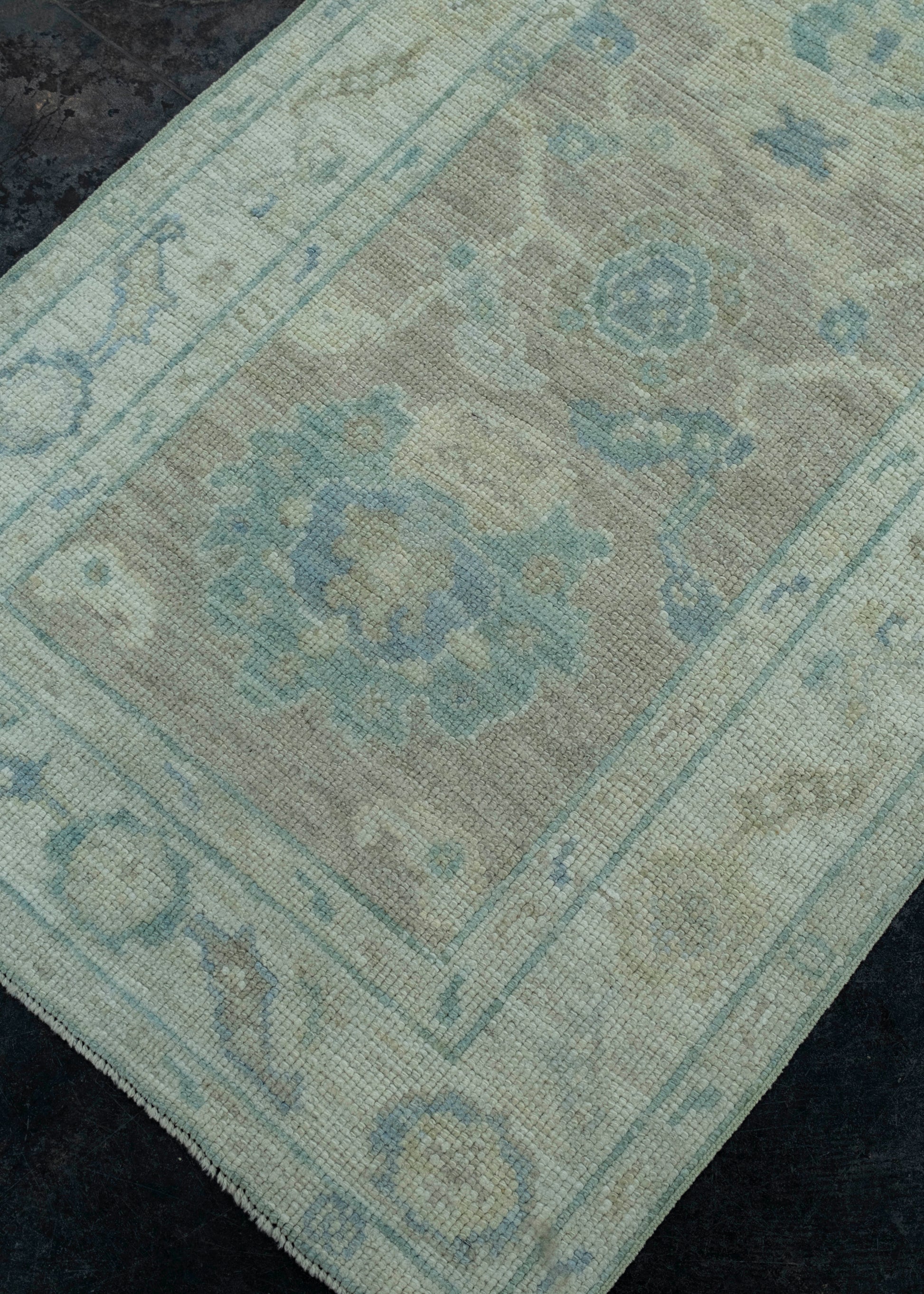 Turkish Oushak Runner Rug 2'8" x 27'9" #17586