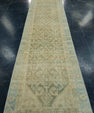 Turkish Vintage Anatolian Runner Rug 3'2" x 16'1" #17975