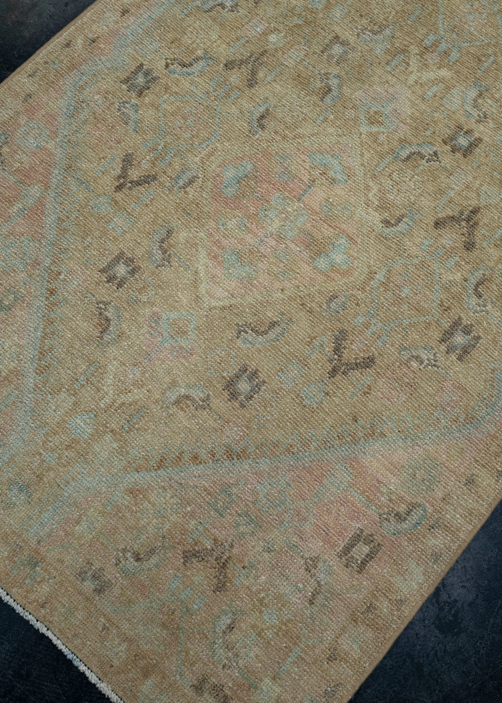 Turkish Vintage Anatolian Runner Rug 2'9" x 16'1" #17628