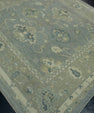 Turkish Oushak Square Rug 8'3" x 7'9" #18104