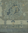 Turkish Oushak Square Rug 8'3" x 7'9" #18104