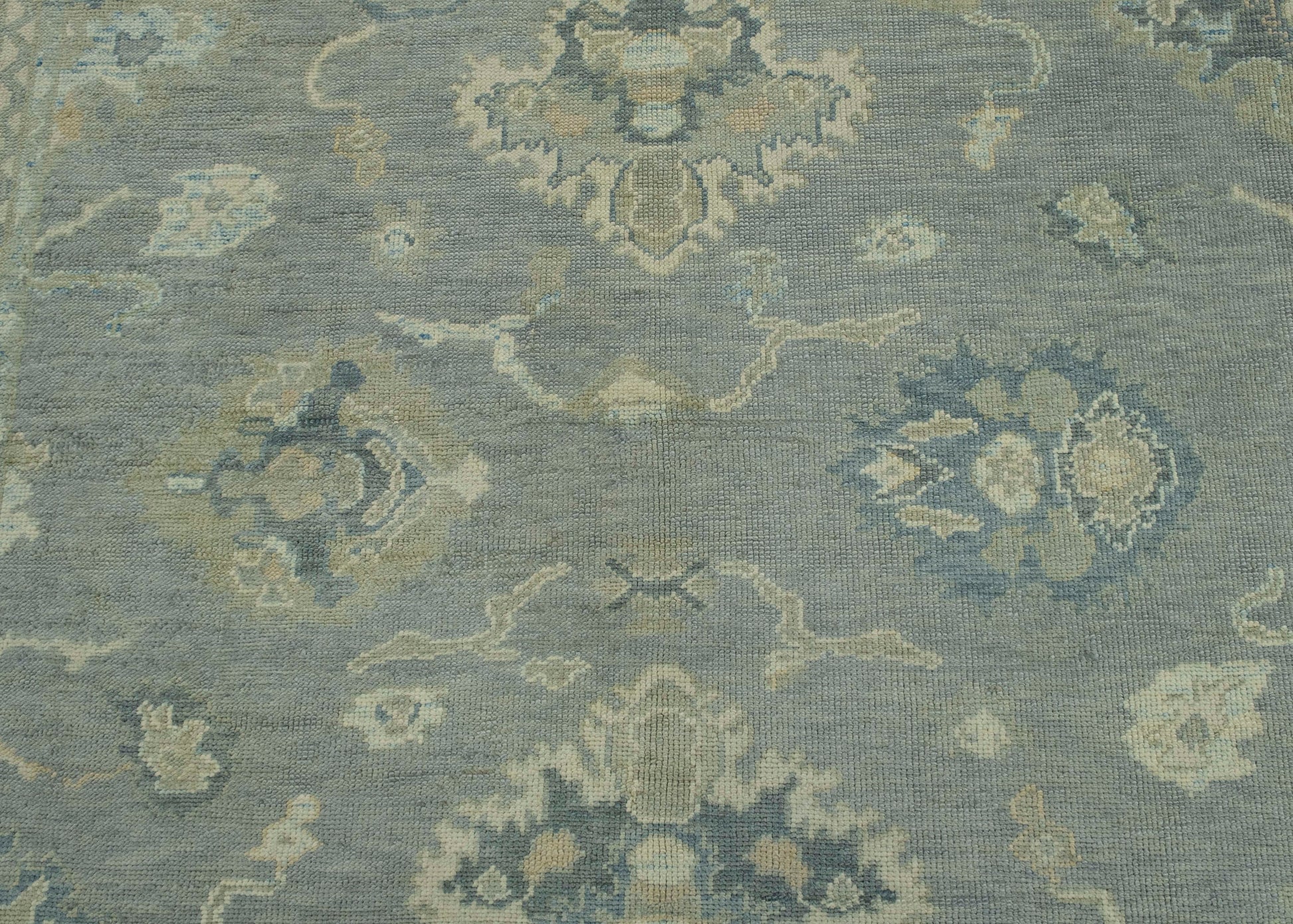 Turkish Oushak Square Rug 8'3" x 7'9" #18104