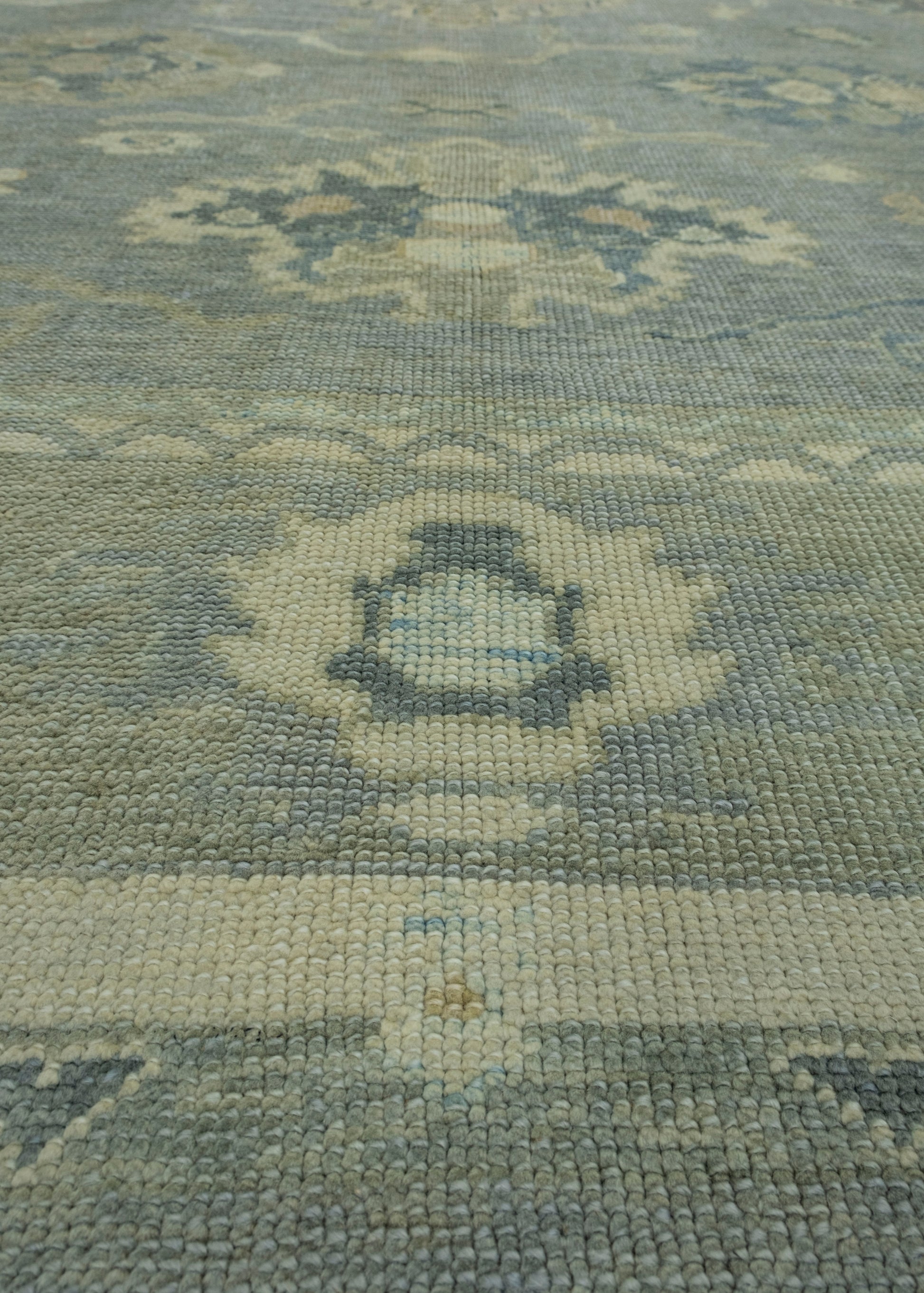 Turkish Oushak Square Rug 8'3" x 7'9" #18104
