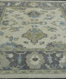 Turkish Oushak Square Rug 8'8" x 7'9" #18126