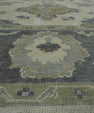 Turkish Oushak Square Rug 8'8" x 7'9" #18126