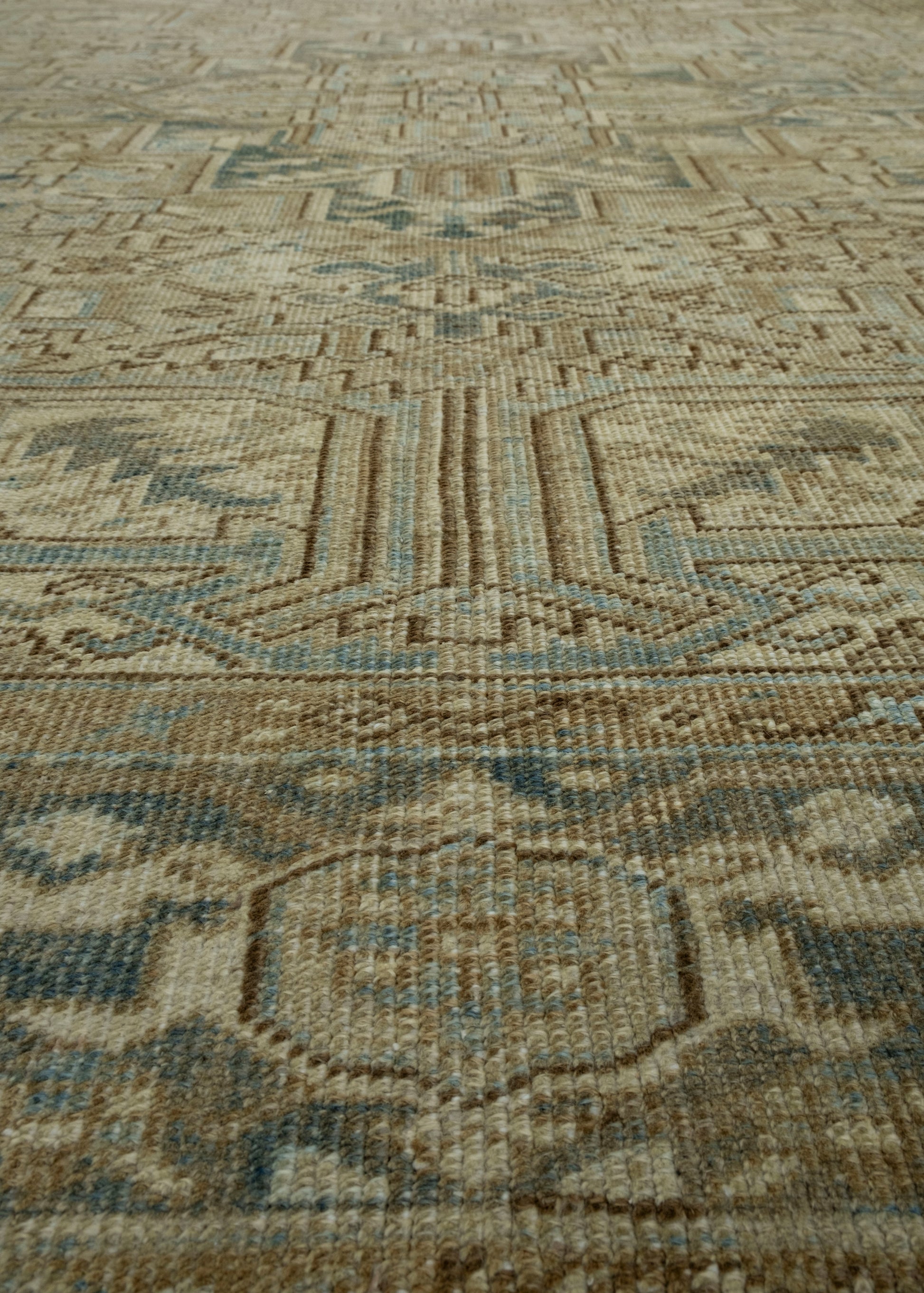 Turkish Vintage Anatolian Square Rug 8'2" x 8'2" #18021