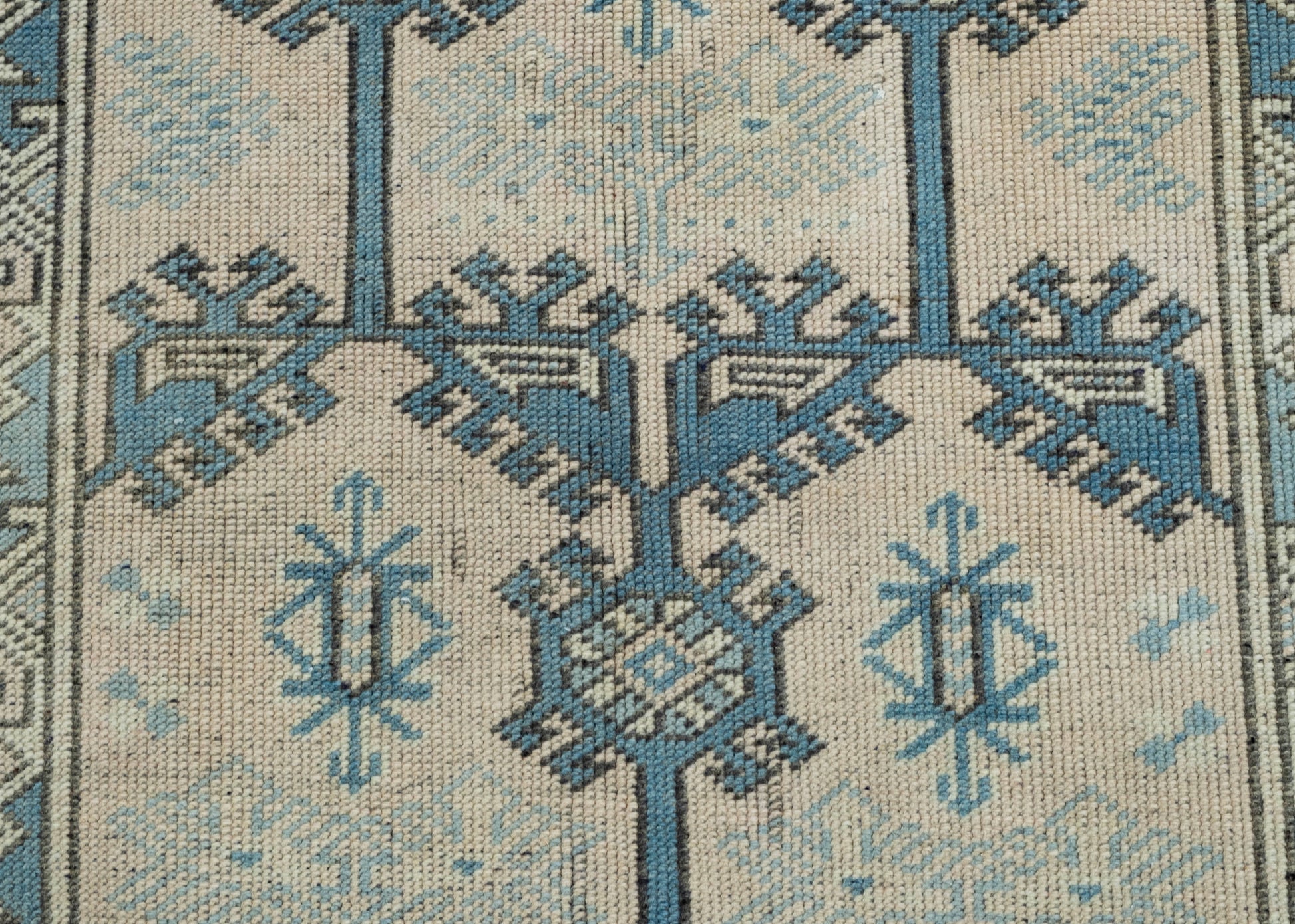 Turkish Vintage Anatolian Rug 4'1" x 6'4" #17948