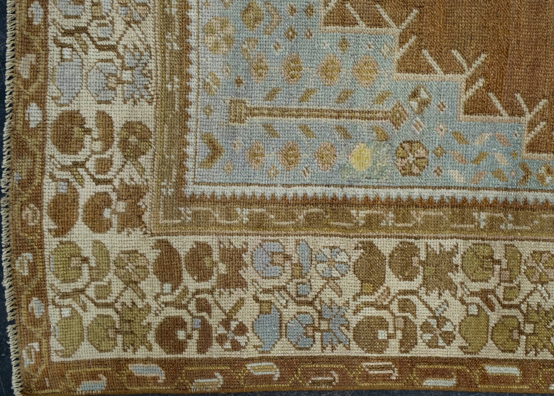 Turkish Vintage Anatolian Rug 3'6" x 6'2" #17949