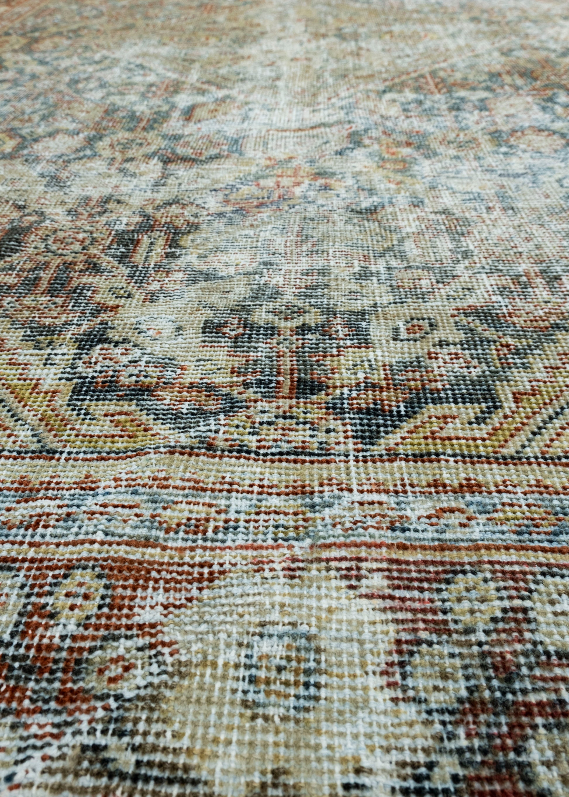Turkish Vintage Anatolian Rug 4'2" x 6'7" #17606