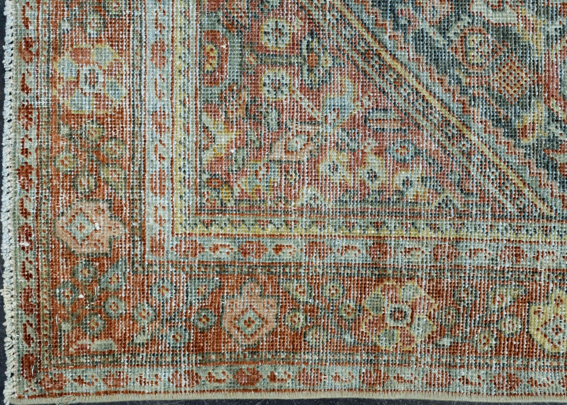 Turkish Vintage Anatolian Rug 4'2" x 6'6" #17802