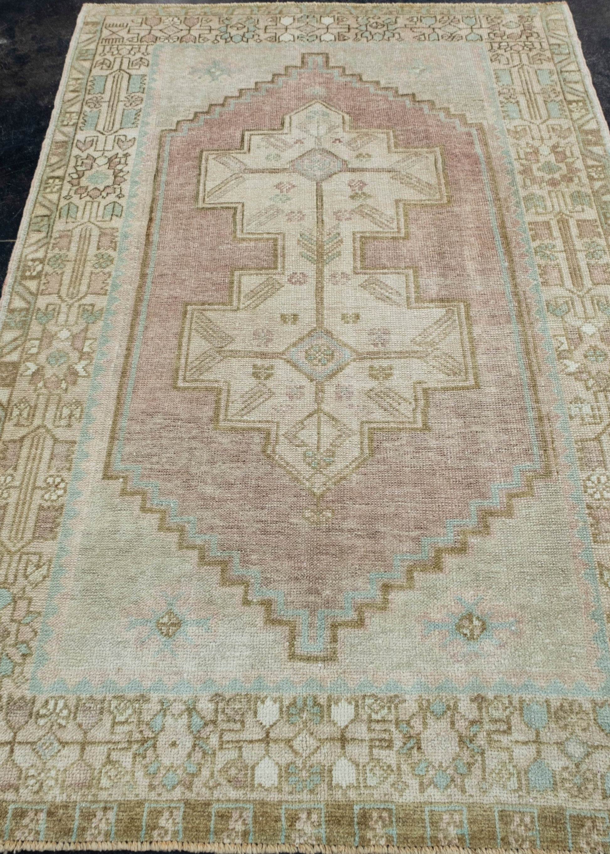Turkish Vintage Anatolian Rug 4' x 6'5" #17115