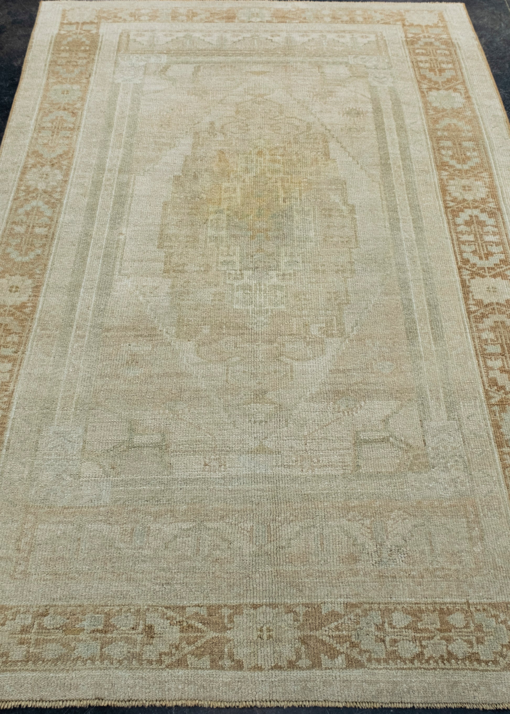 Turkish Vintage Anatolian Rug 4'2" x 6'7" #17580