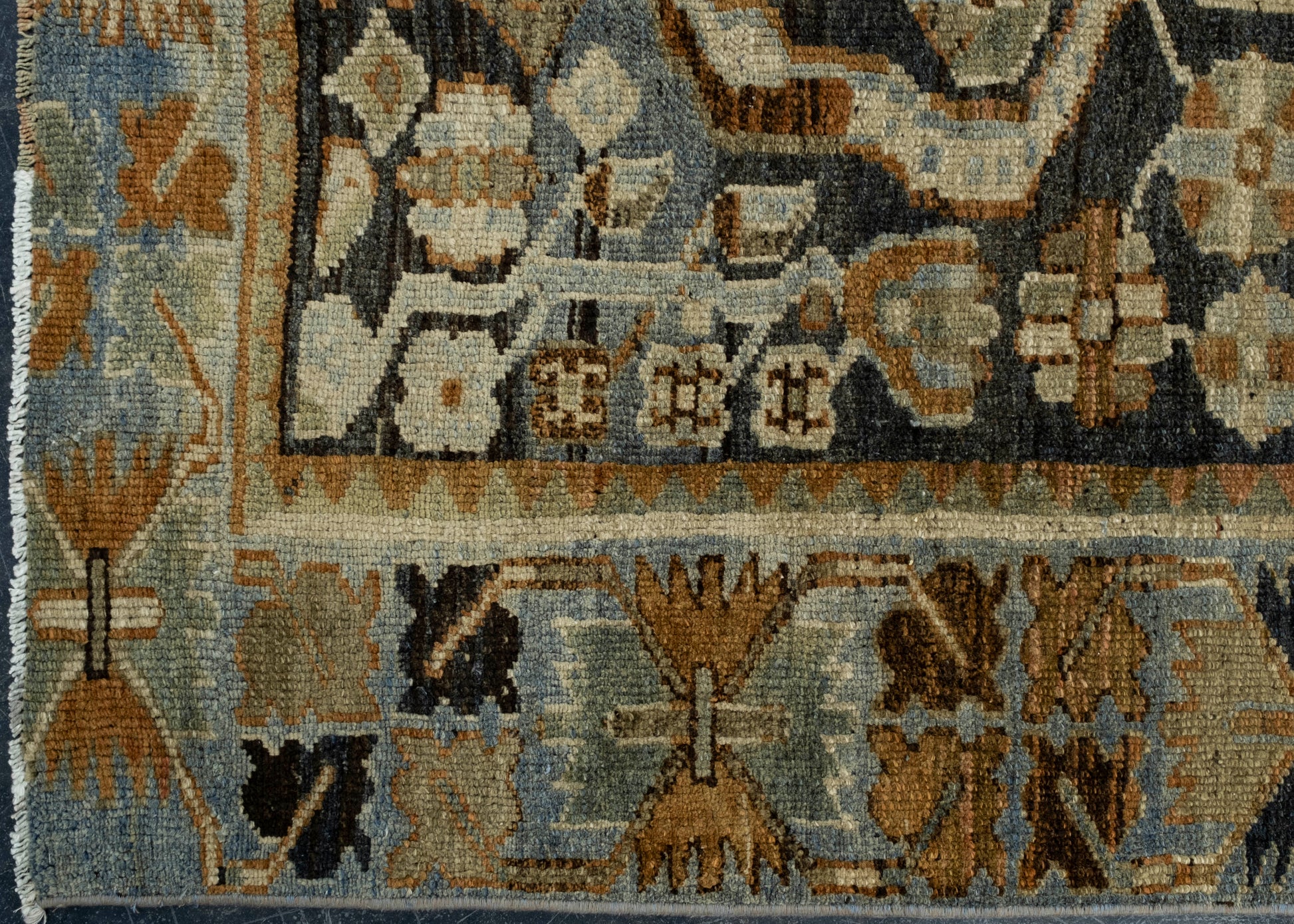 Turkish Vintage Anatolian Rug 4'2" x 6'6" #17141