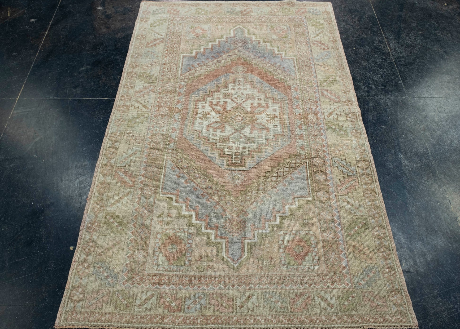 Turkish Anatolian Rug 3'8" x 5'9" #17592