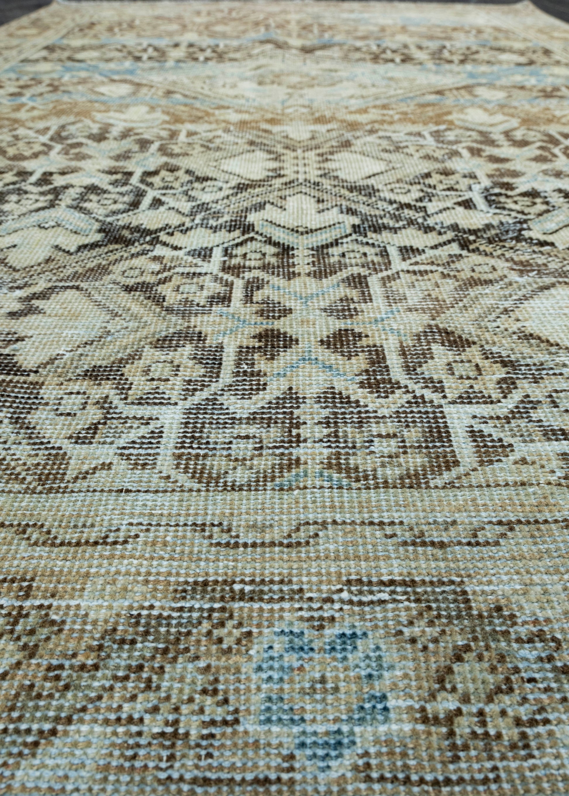 Turkish Vintage Rug 4'3" x 6'7" #17803