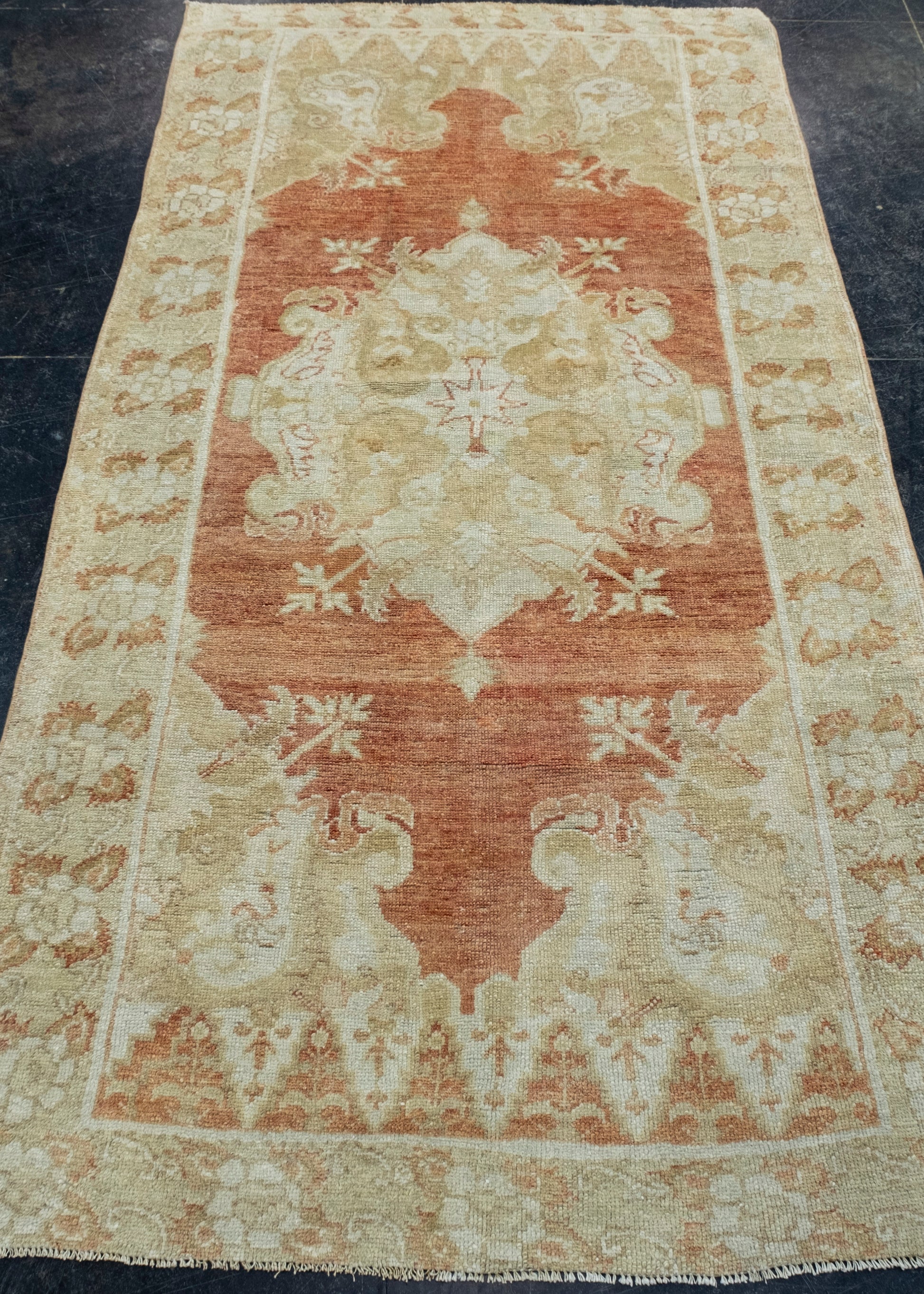Turkish Vintage Rug 3'5" x 6'11" #17463