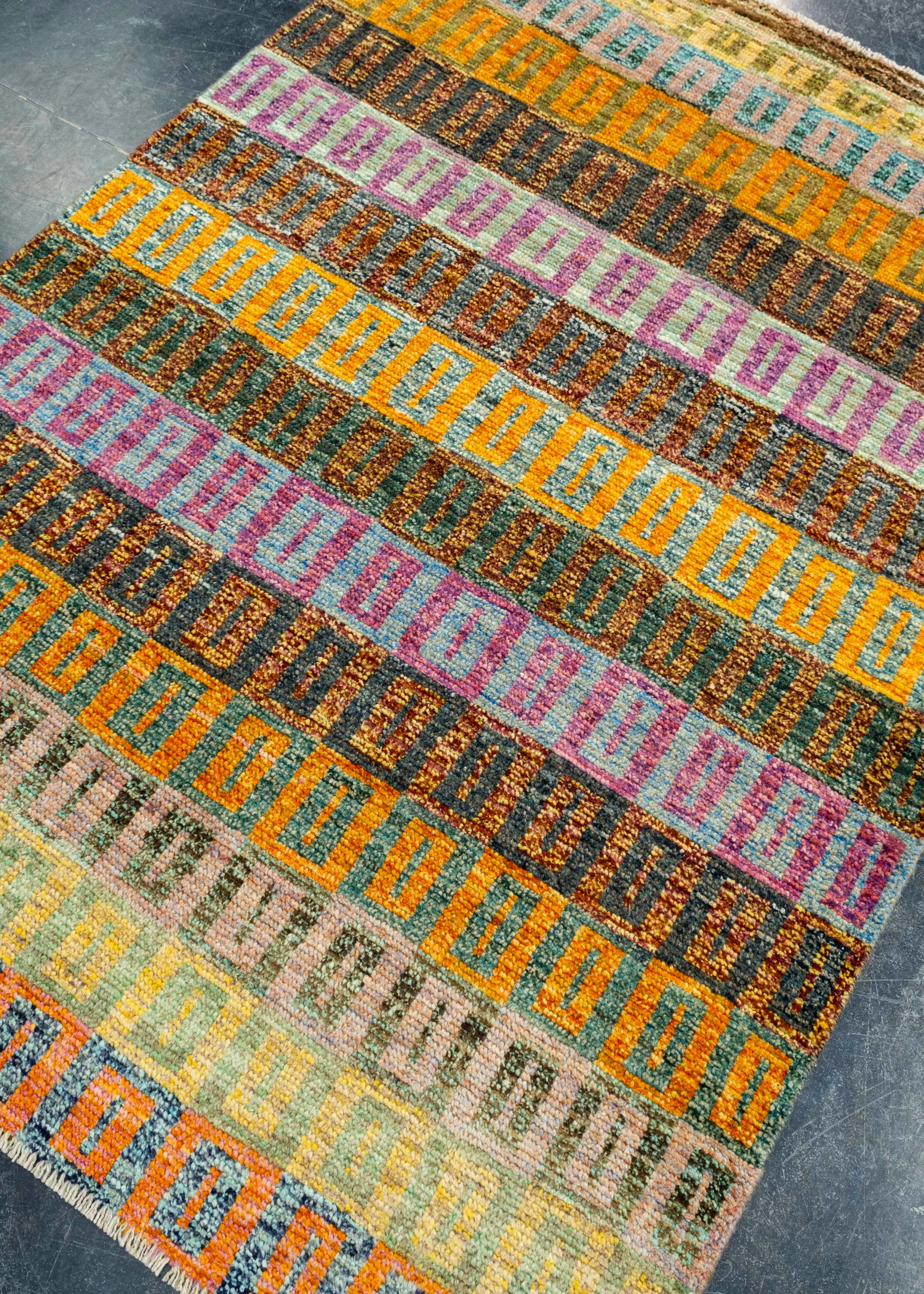 Turkish Modern Handmade Rug 4' x 5'8" #17458