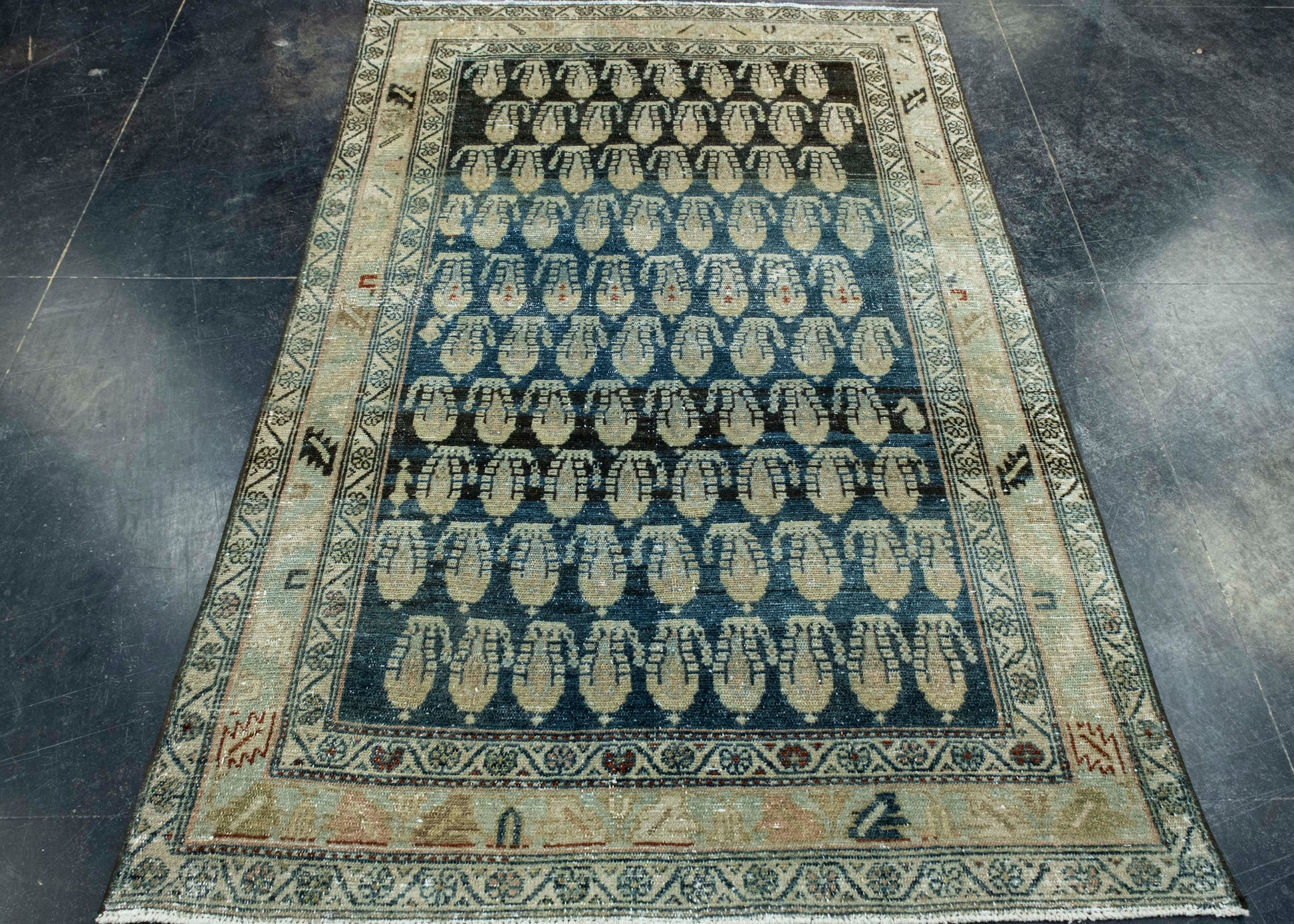 Turkish Vintage Rug 4'3" x 6'4" #17804
