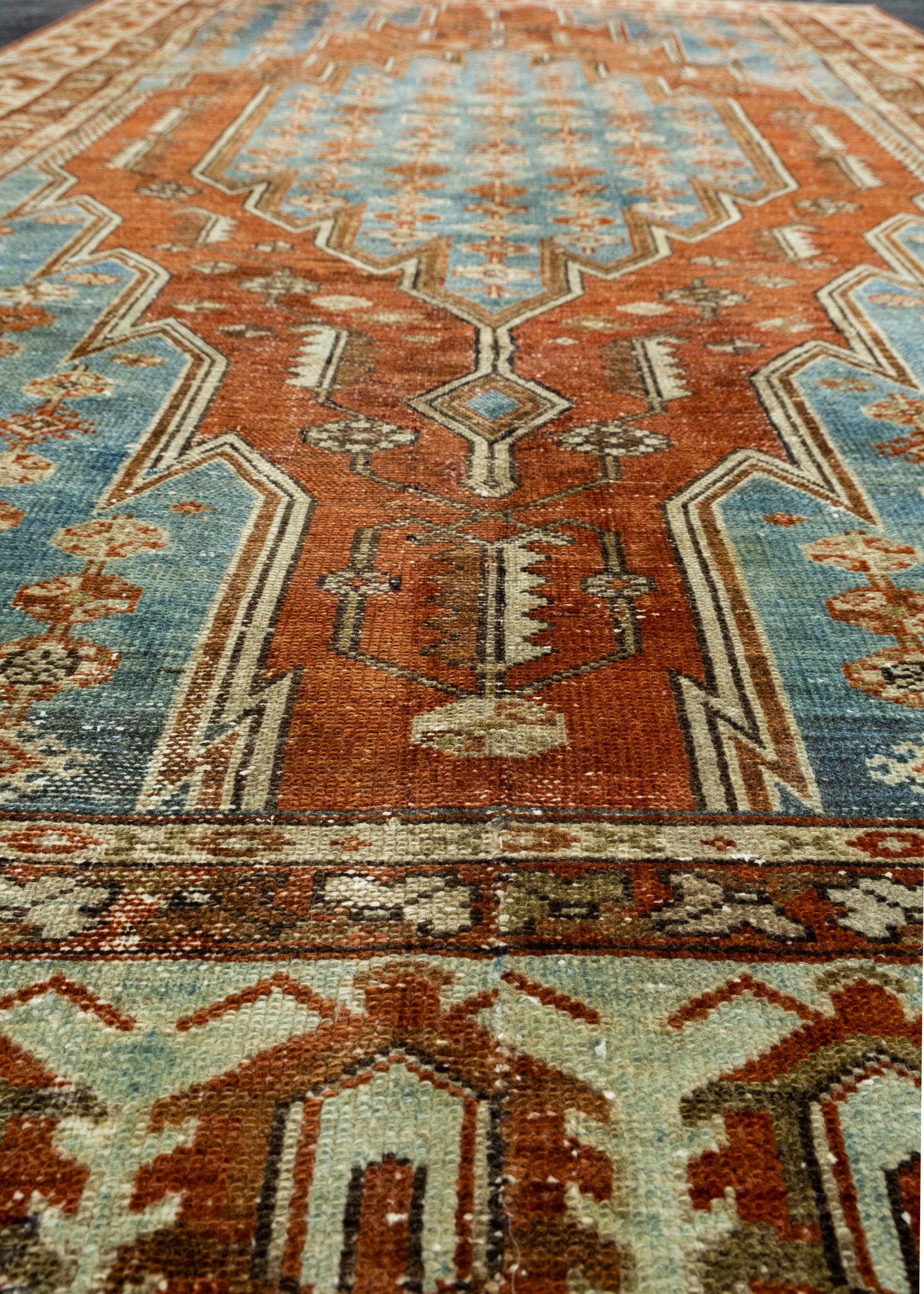 Turkish Vintage Rug 3'10" x 6'2" #17906