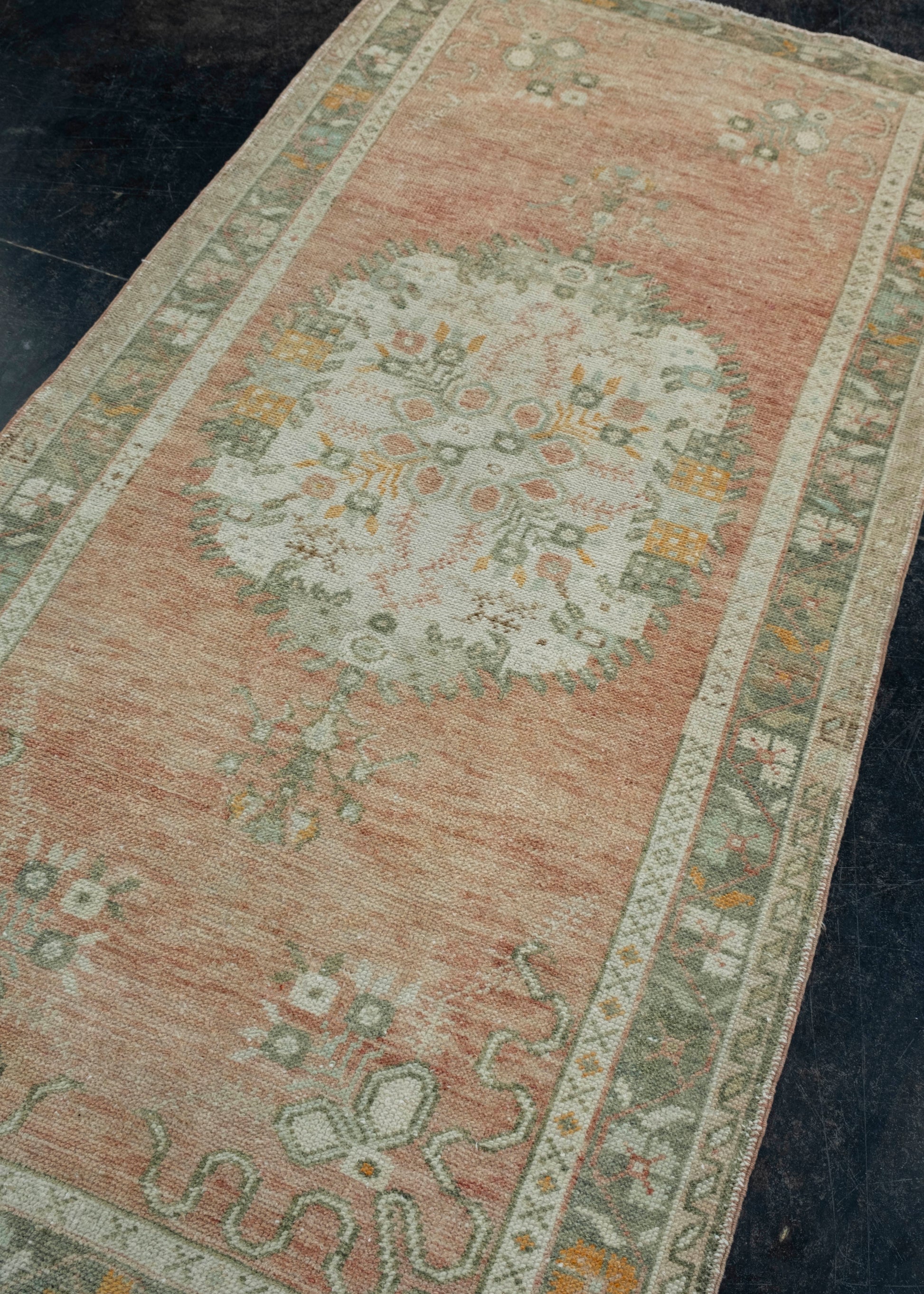 Turkish Vintage Rug 3'3" x 6'9" #17707