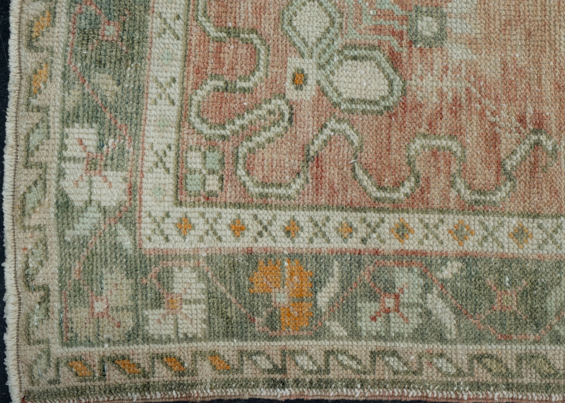Turkish Vintage Rug 3'3" x 6'9" #17707