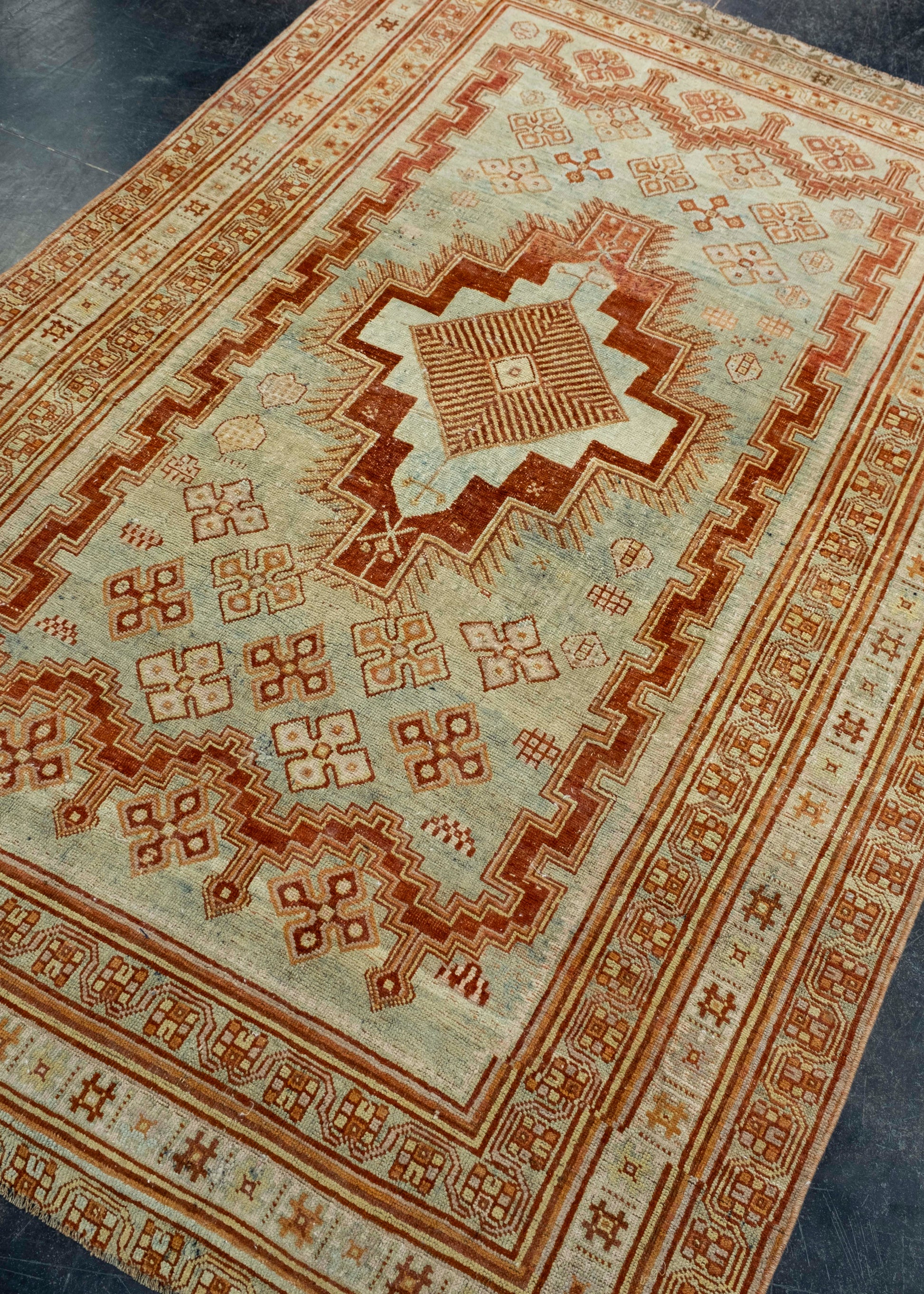 Turkish Vintage Rug 4'4" x 6'5" #17513