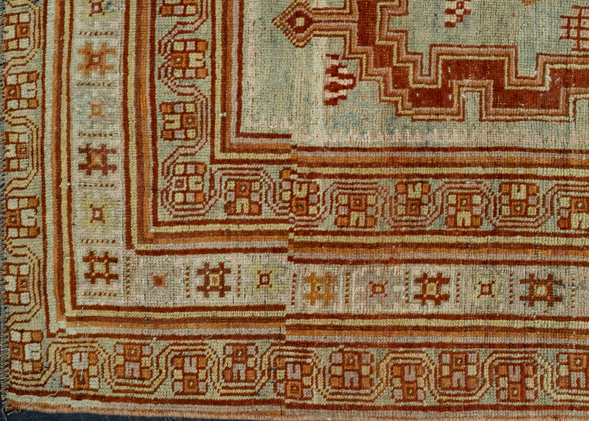 Turkish Vintage Rug 4'4" x 6'5" #17513
