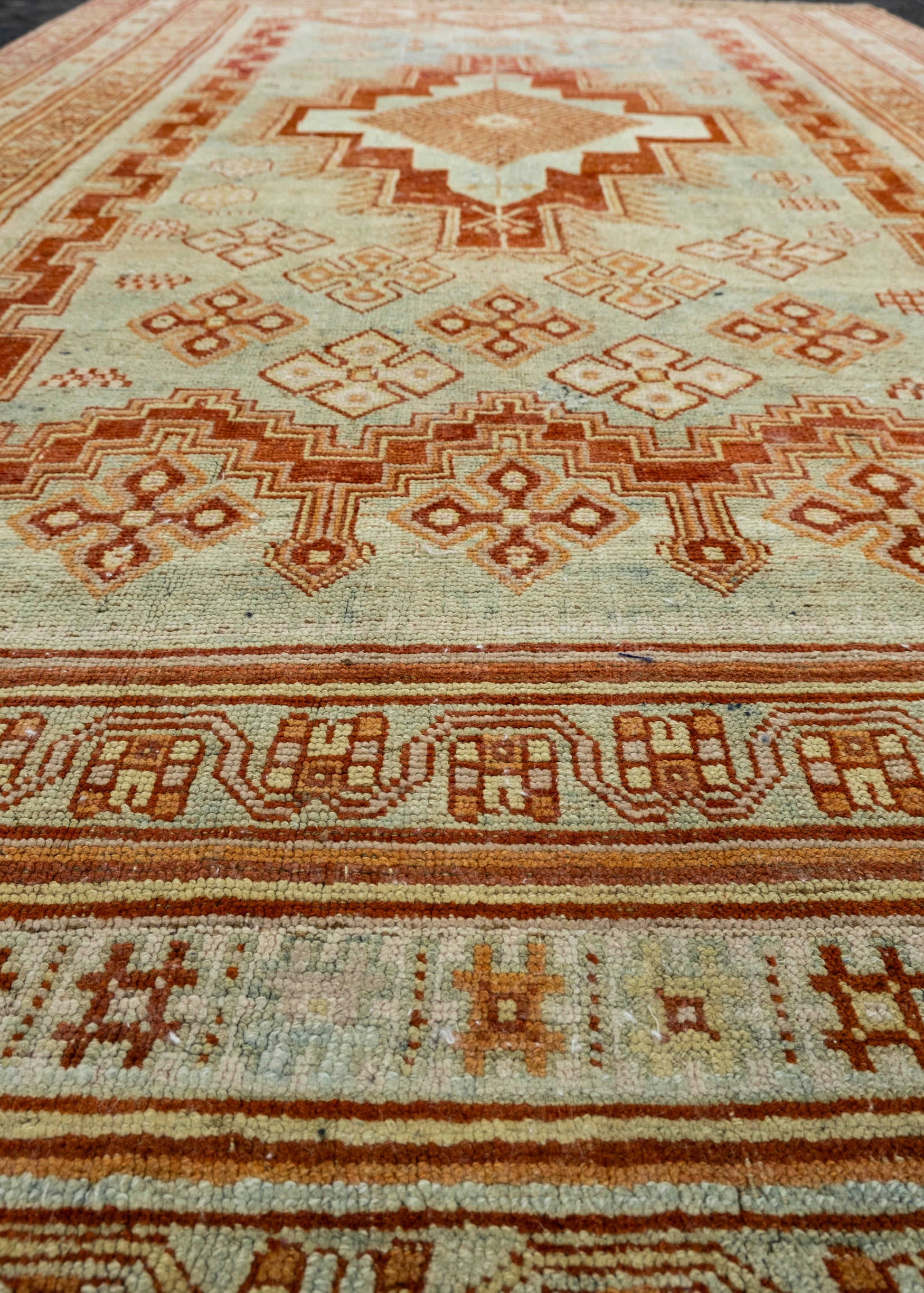 Turkish Vintage Rug 4'4" x 6'5" #17513