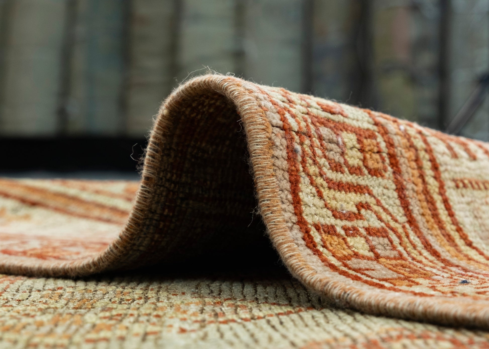 Turkish Vintage Rug 4'4" x 6'5" #17513