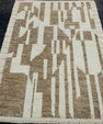 Turkish Modern Handmade Rug 3'7" x 5'2" #17457