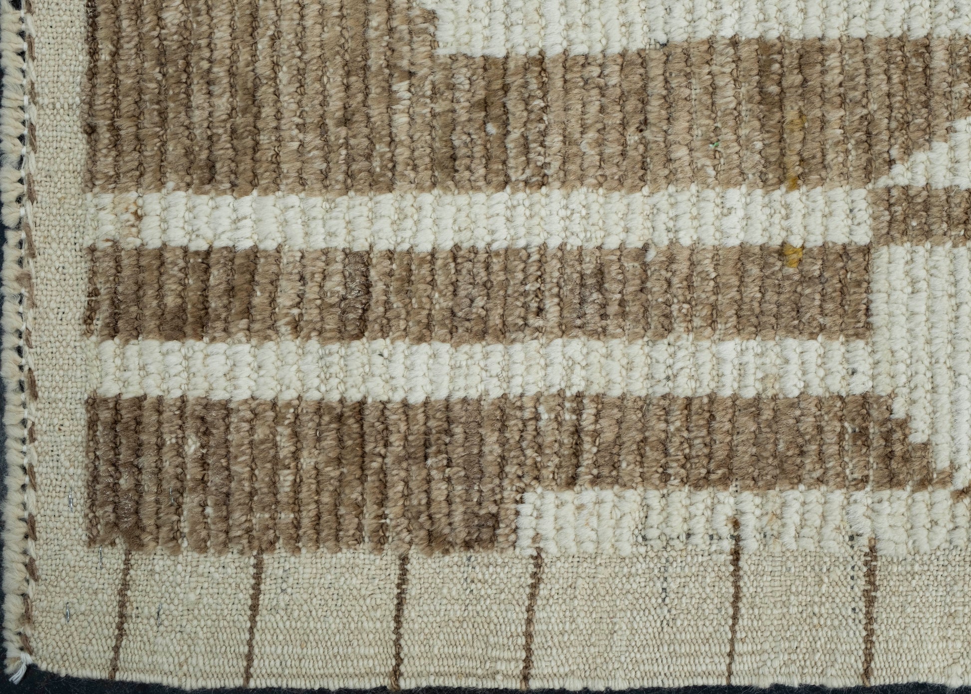 Turkish Modern Handmade Rug 3'7" x 5'2" #17457