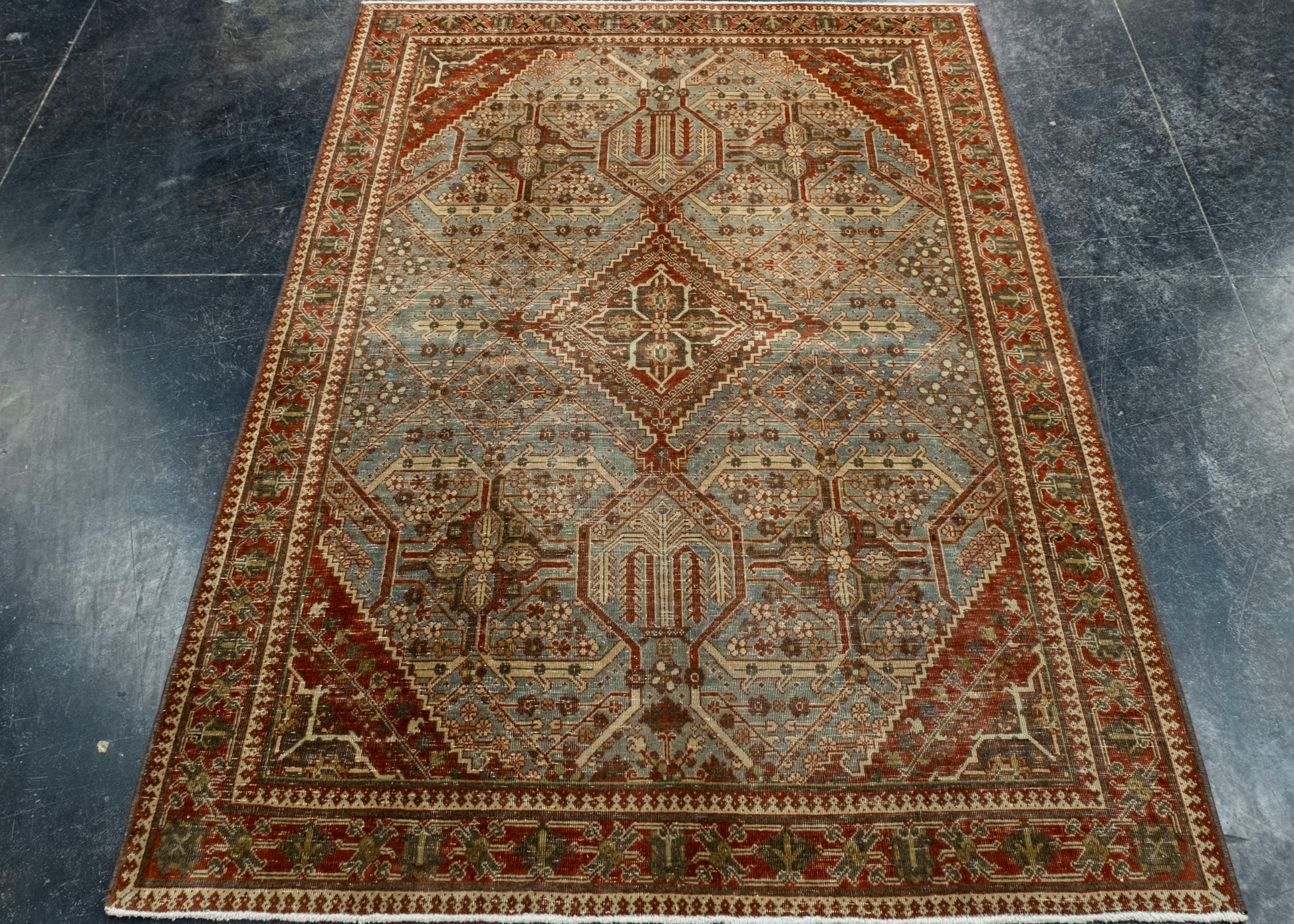Turkish Anatolian Rug 3'7" x 5'2" #17145