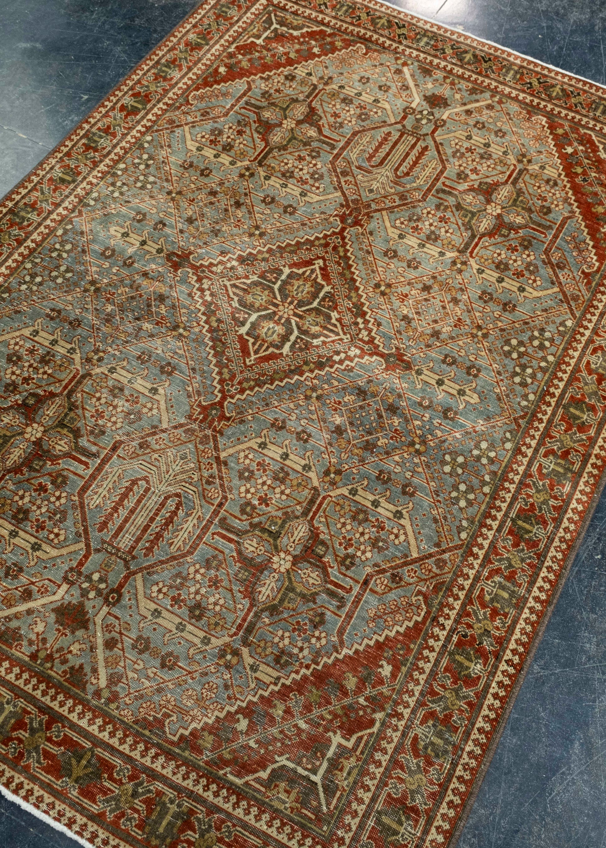 Turkish Anatolian Rug 3'7" x 5'2" #17145