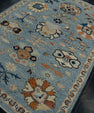 Turkish Oushak Rug 4'11" x 6'9" #17015